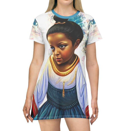 Isabela -- T-Shirt Dress (AOP)