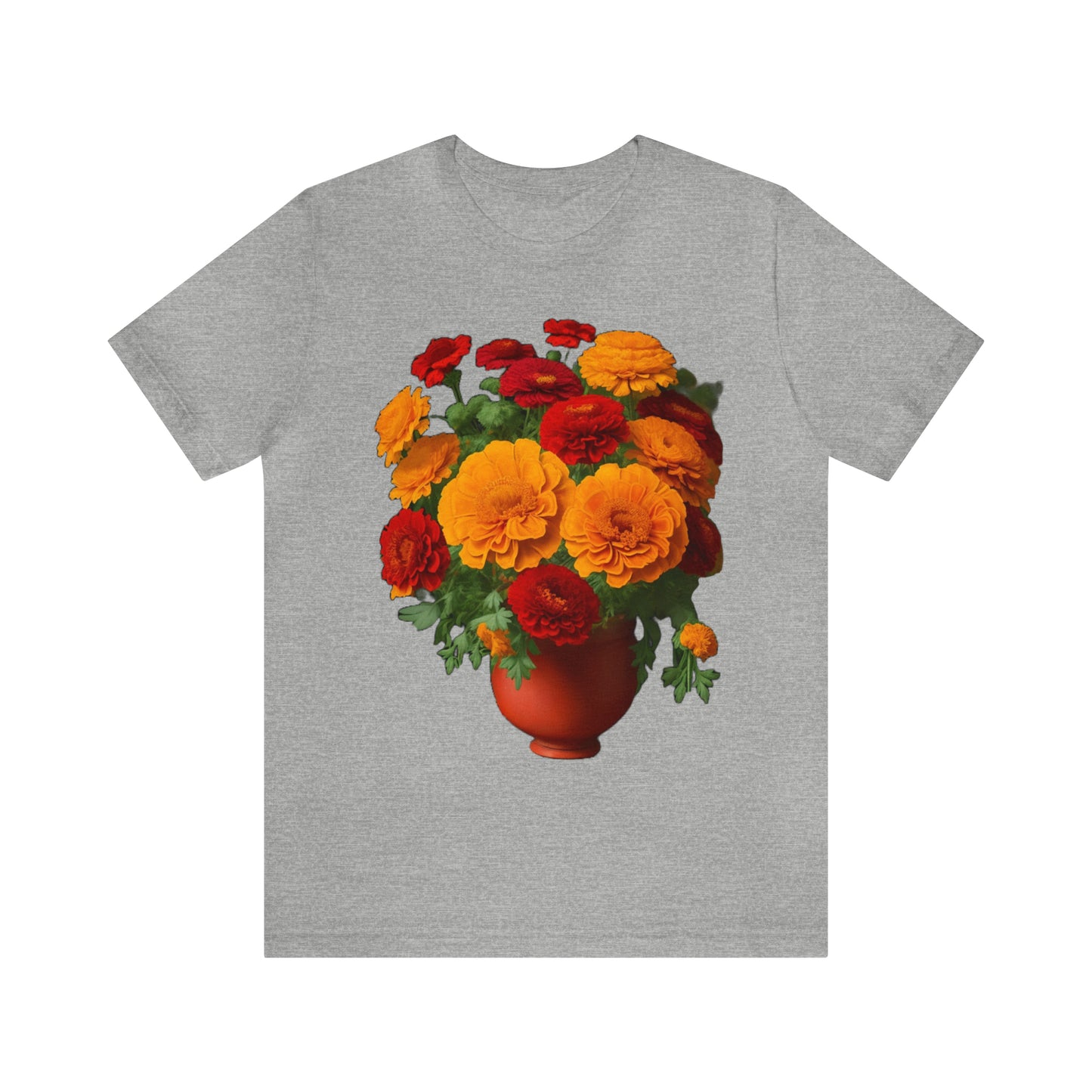 Marigold -- Unisex Jersey Short Sleeve Tee