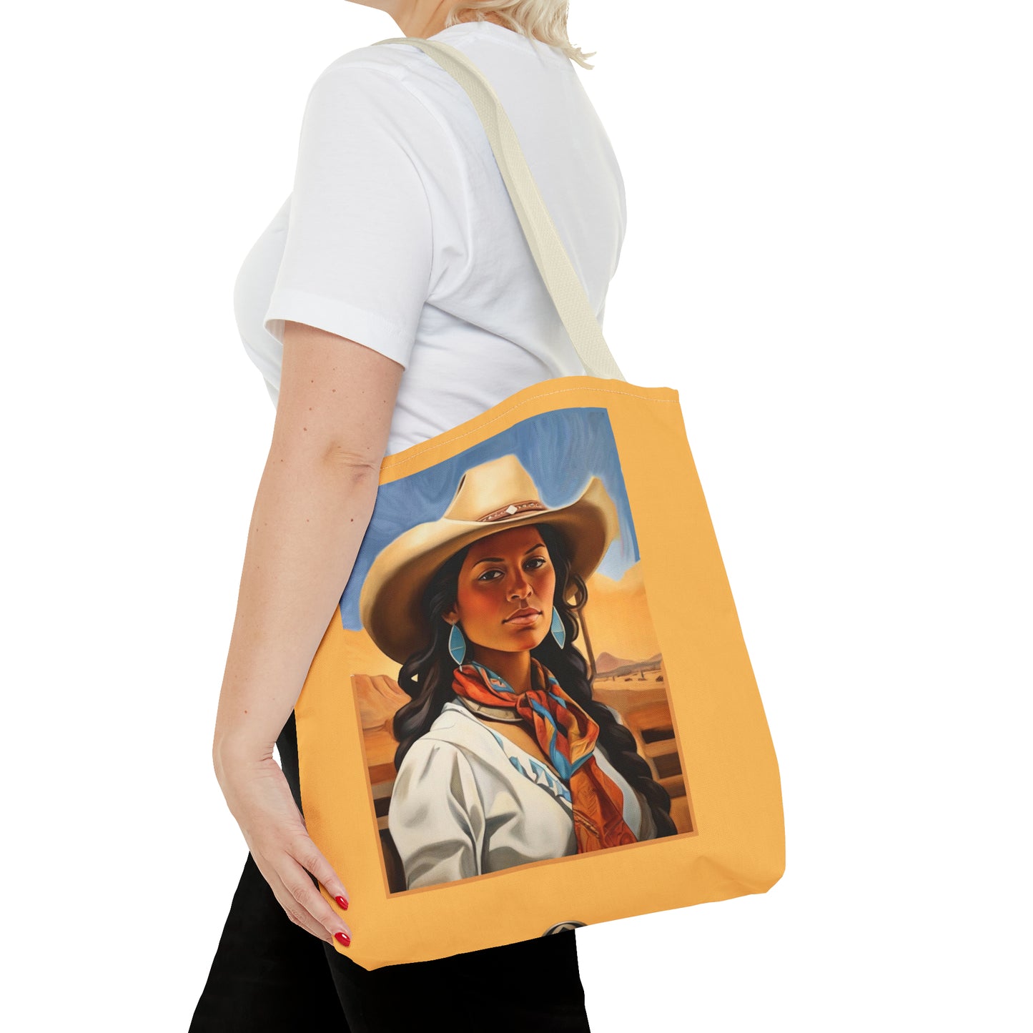 Cowgirl/boy Tote Bag (AOP)