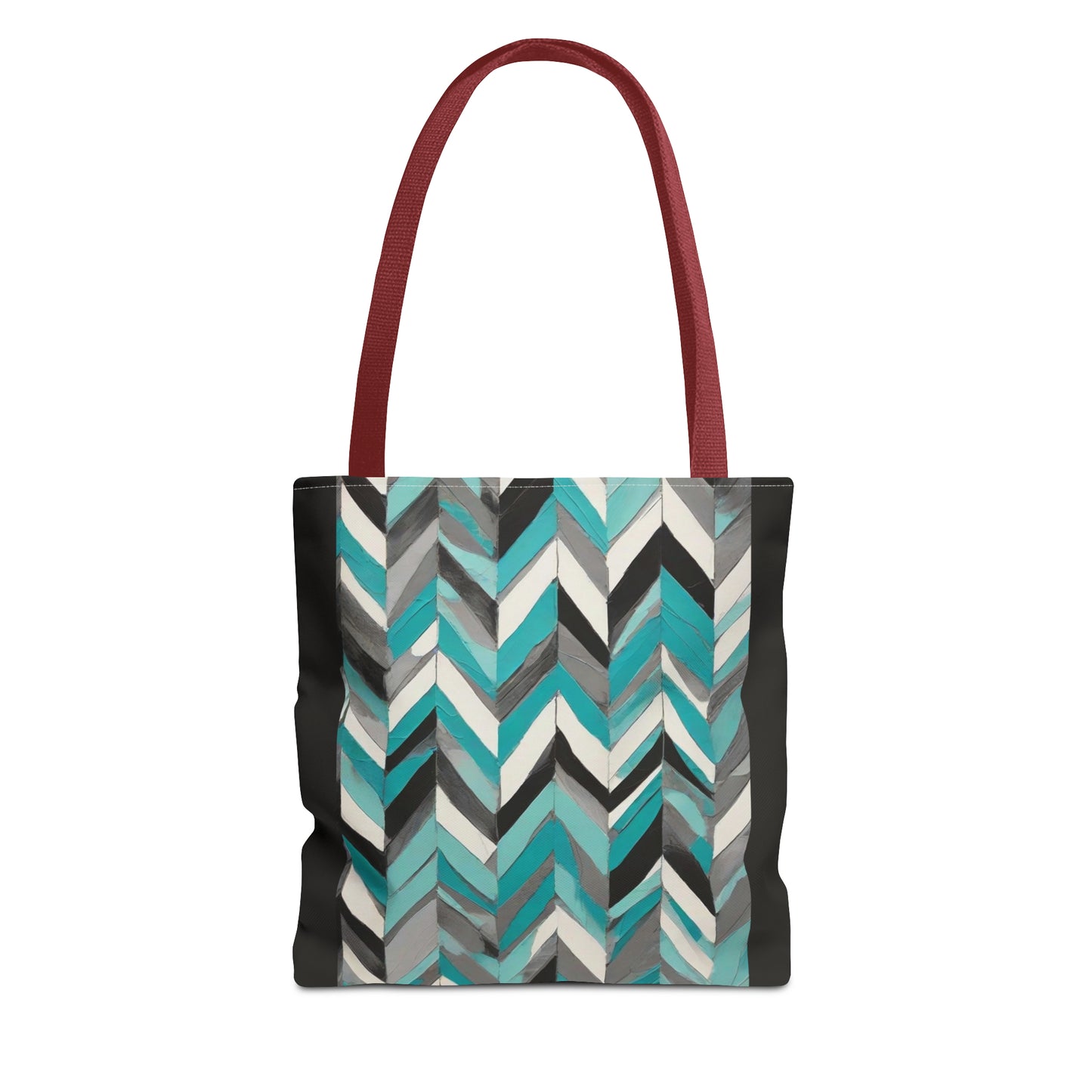 Chevron& Block Tote Bag (AOP)