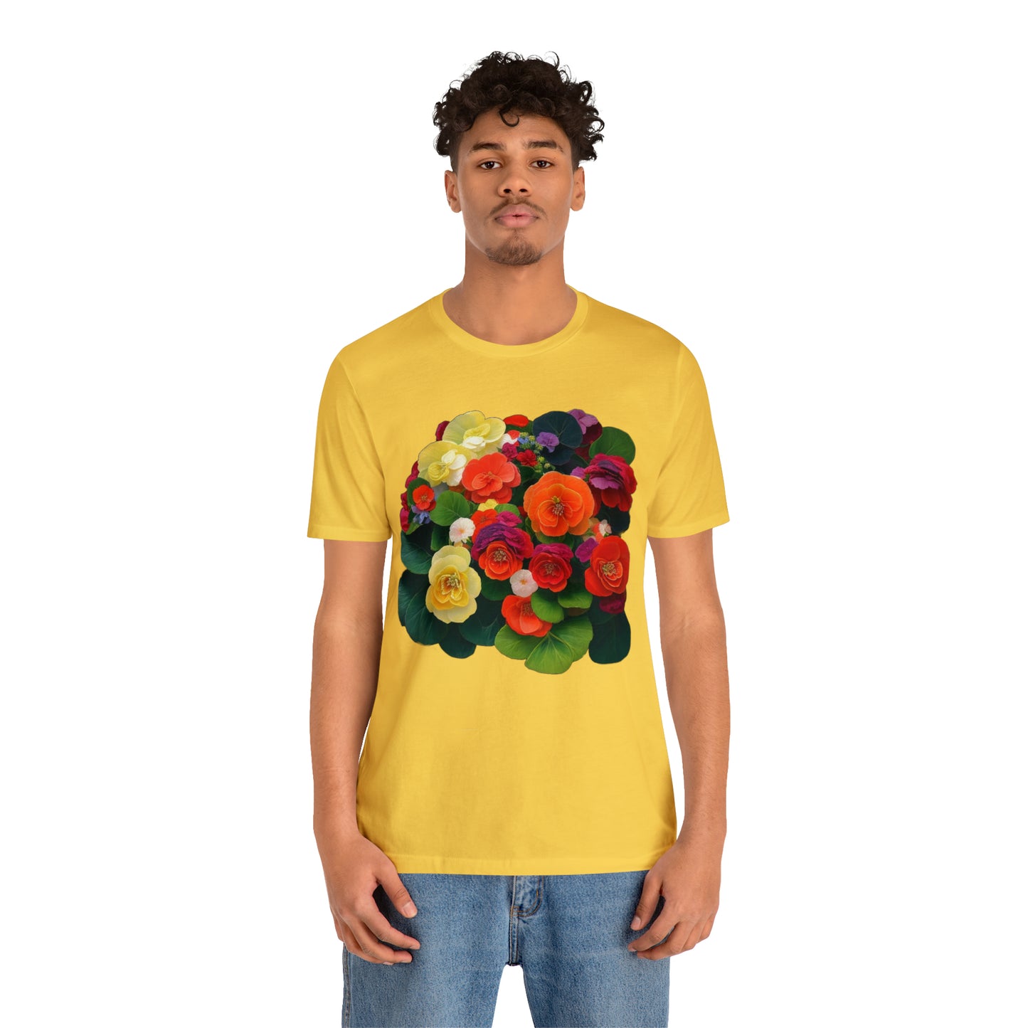 Begonia -- Unisex Jersey Short Sleeve Tee