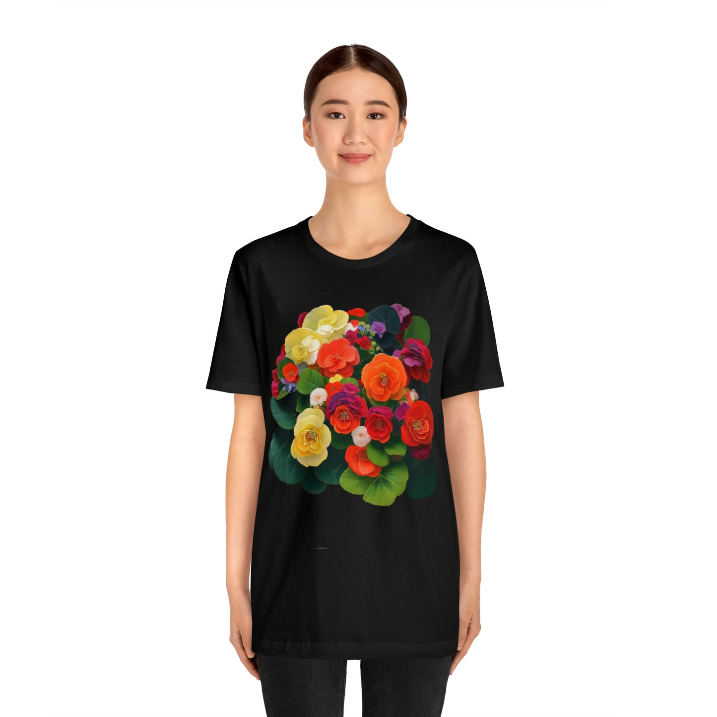 Begonia -- Unisex Jersey Short Sleeve Tee