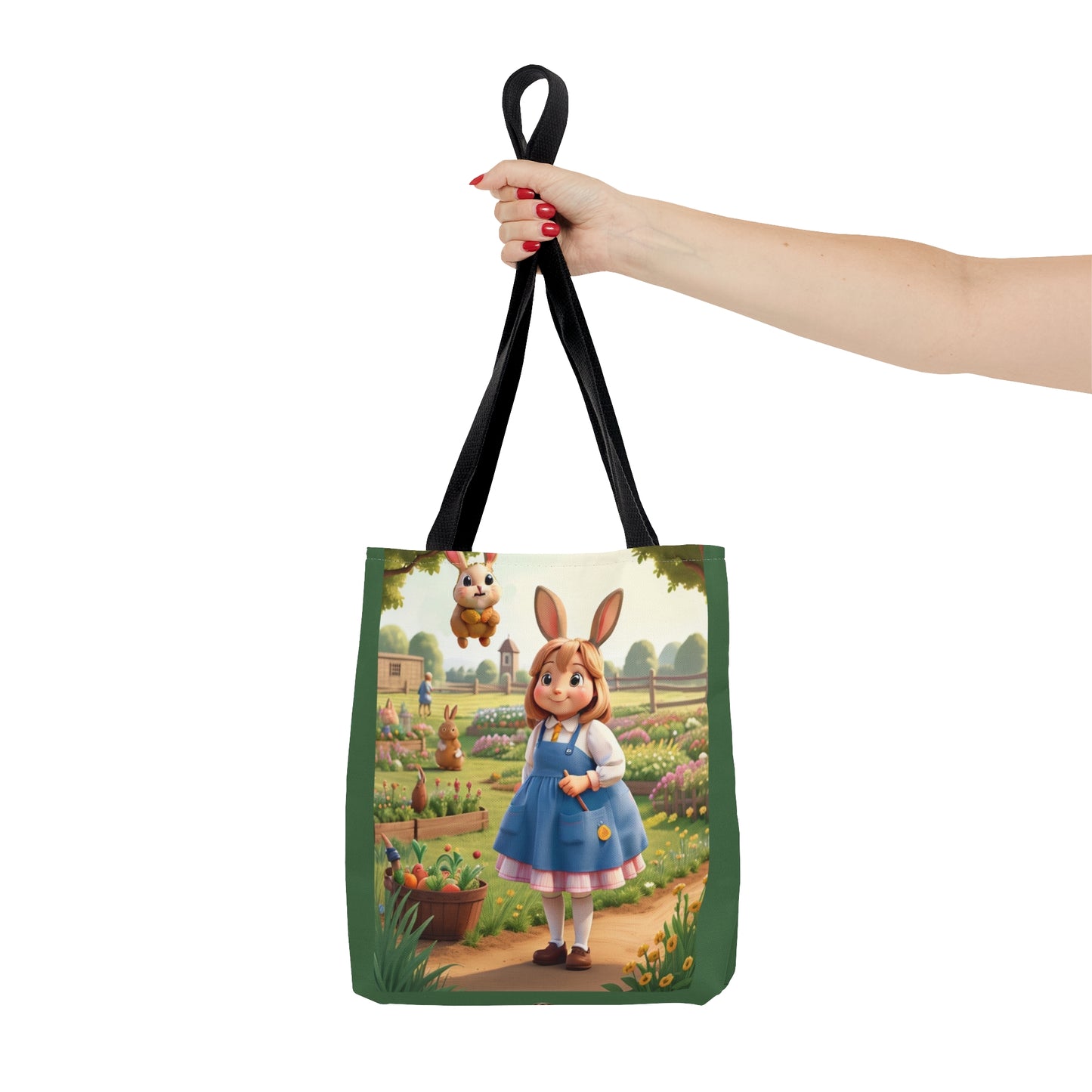 Turning into Rabbits Tote Bag (AOP)