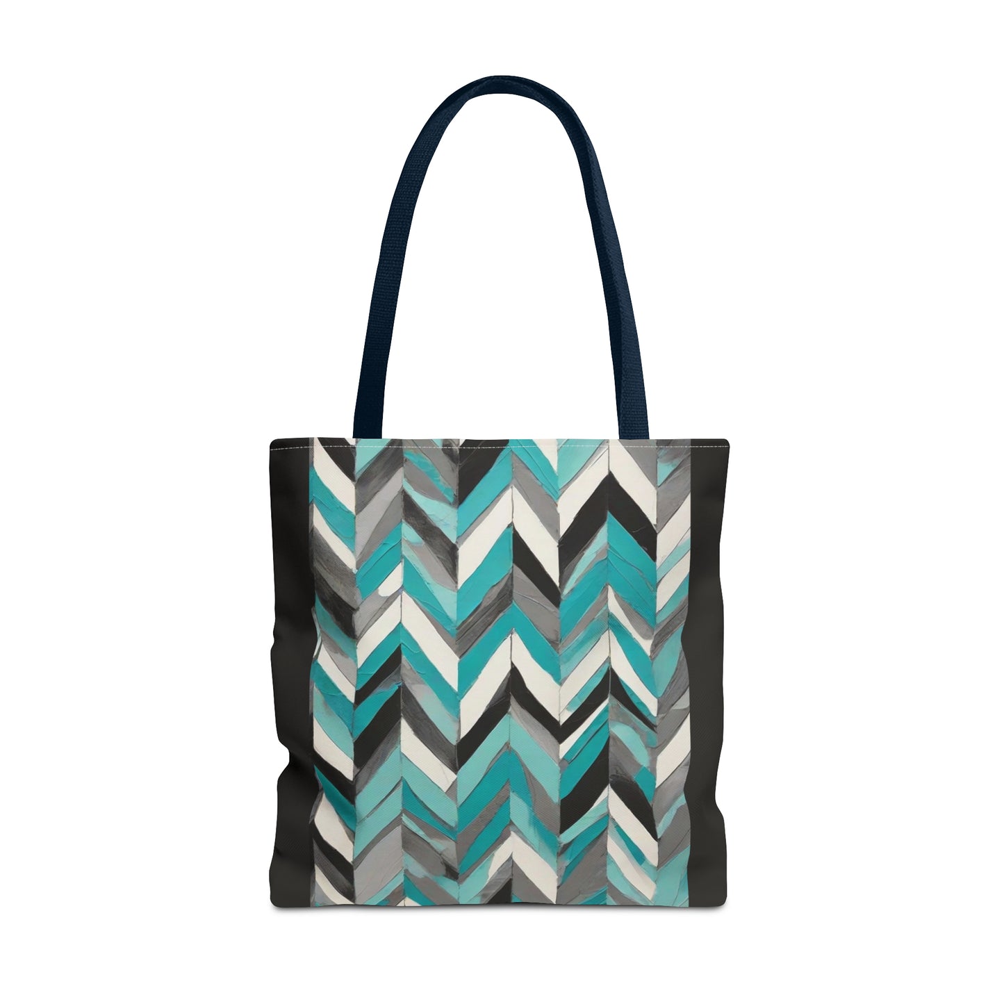 Chevron& Block Tote Bag (AOP)