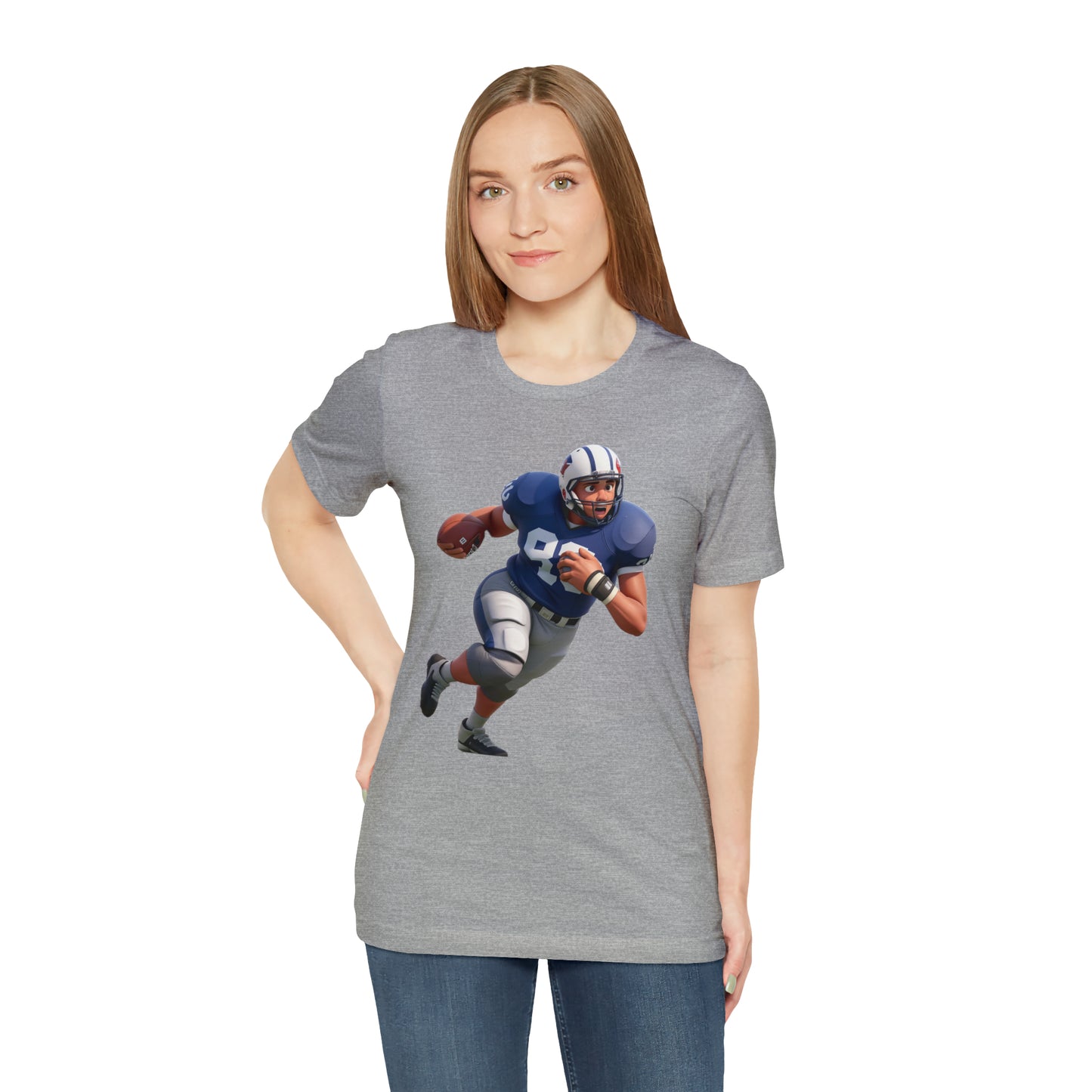 Football -- Unisex Jersey Short Sleeve Tee