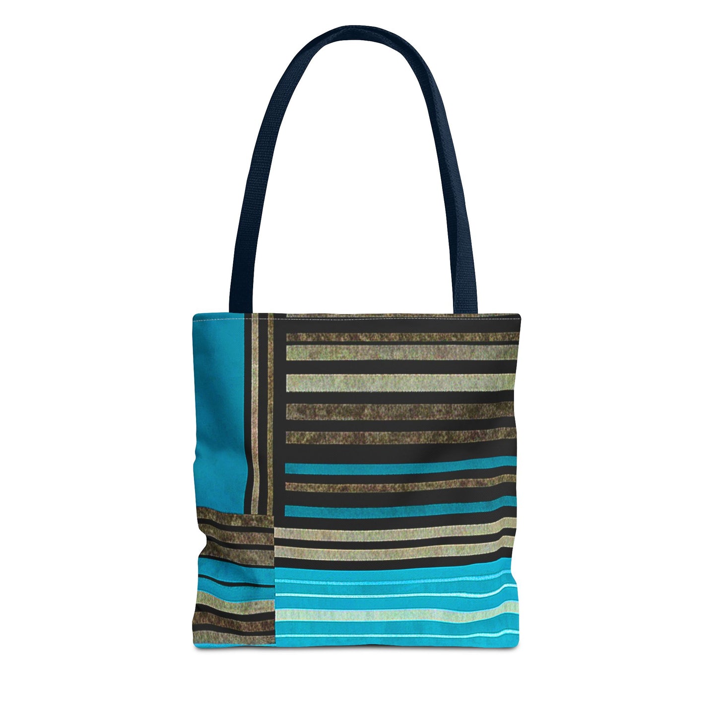 Madison Ave - Stylish Striped Tote Bag - Perfect for Work, Casual Outings & Everyday Use