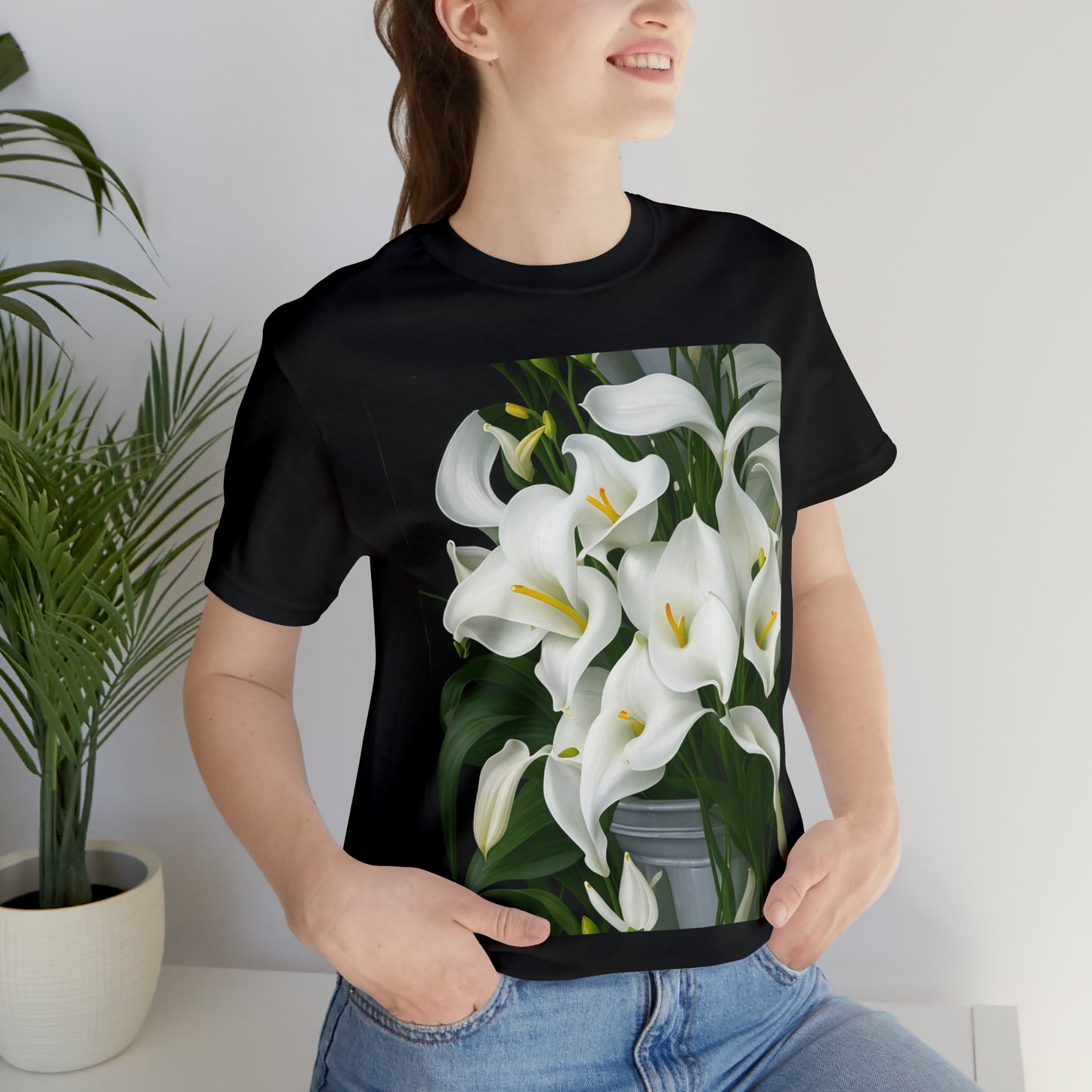 Calla Lily -- Unisex Jersey Short Sleeve Tee