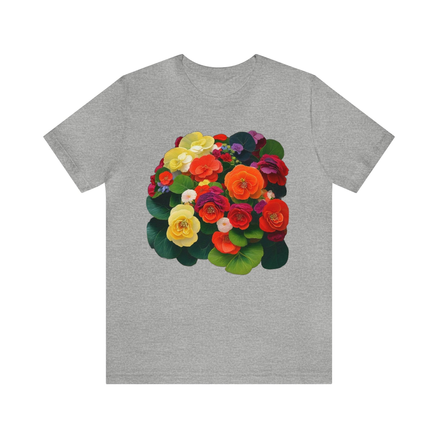 Begonia -- Unisex Jersey Short Sleeve Tee