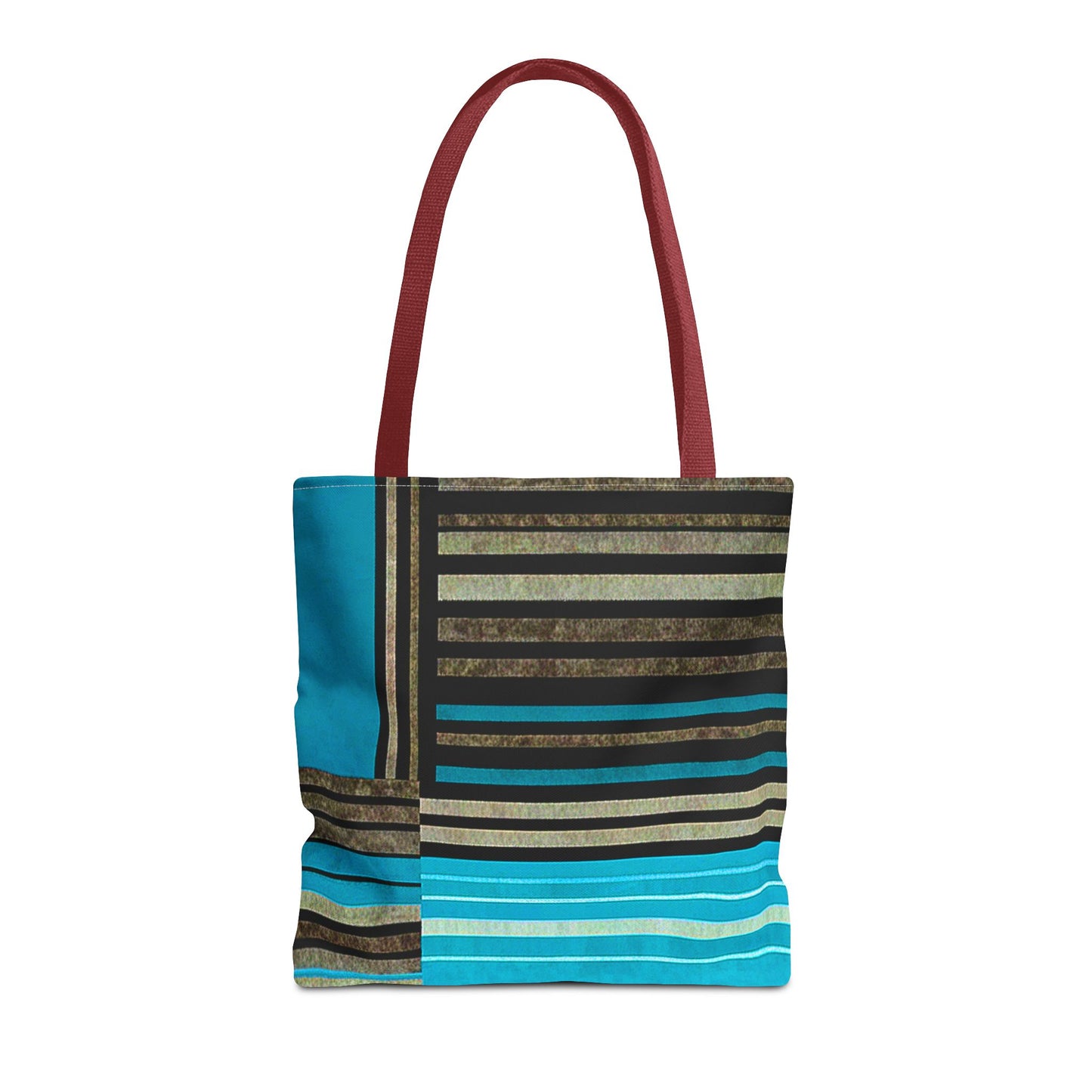 Madison Ave - Stylish Striped Tote Bag - Perfect for Work, Casual Outings & Everyday Use