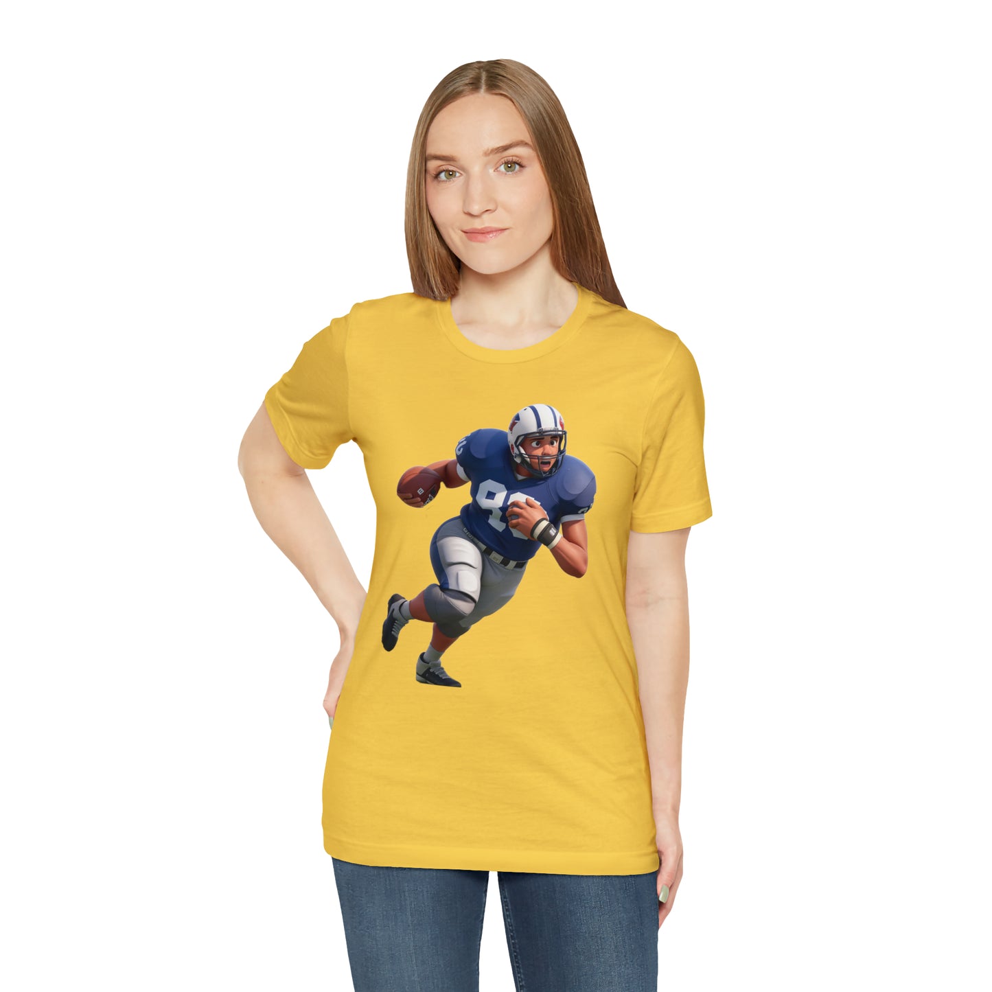 Football -- Unisex Jersey Short Sleeve Tee