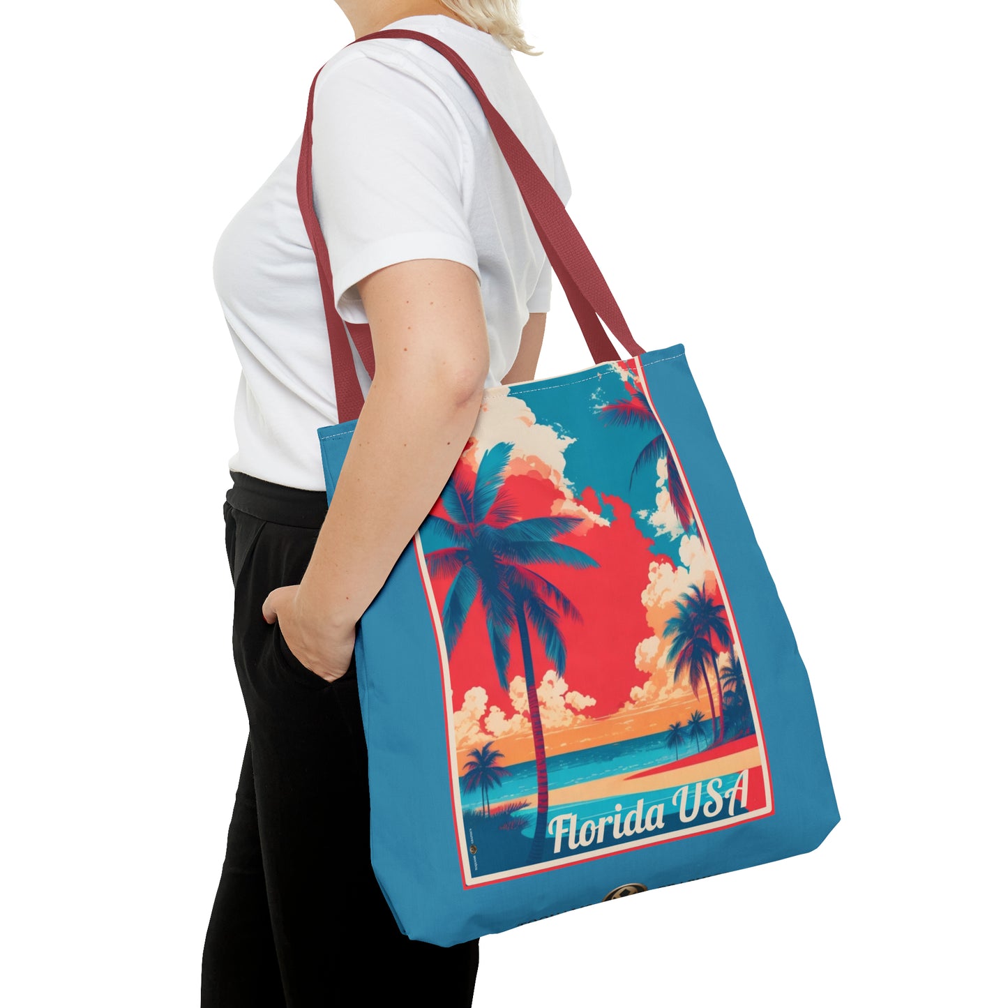 Florida USA Tote Bag (AOP)