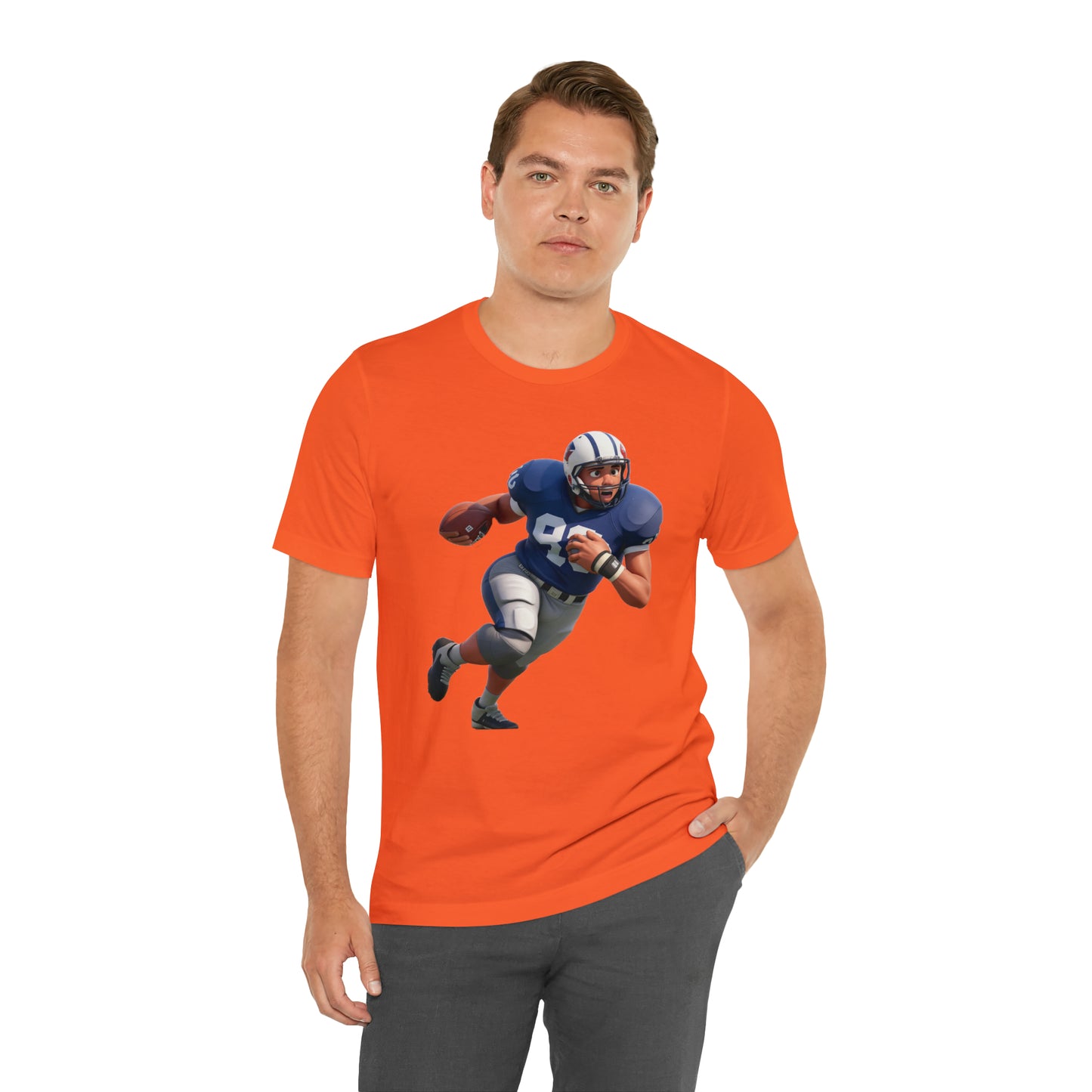 Football -- Unisex Jersey Short Sleeve Tee