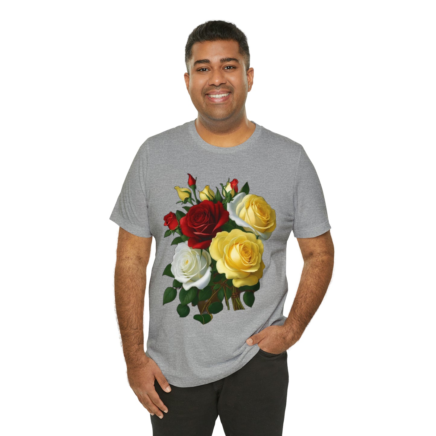 Roses -- Unisex Jersey Short Sleeve Tee