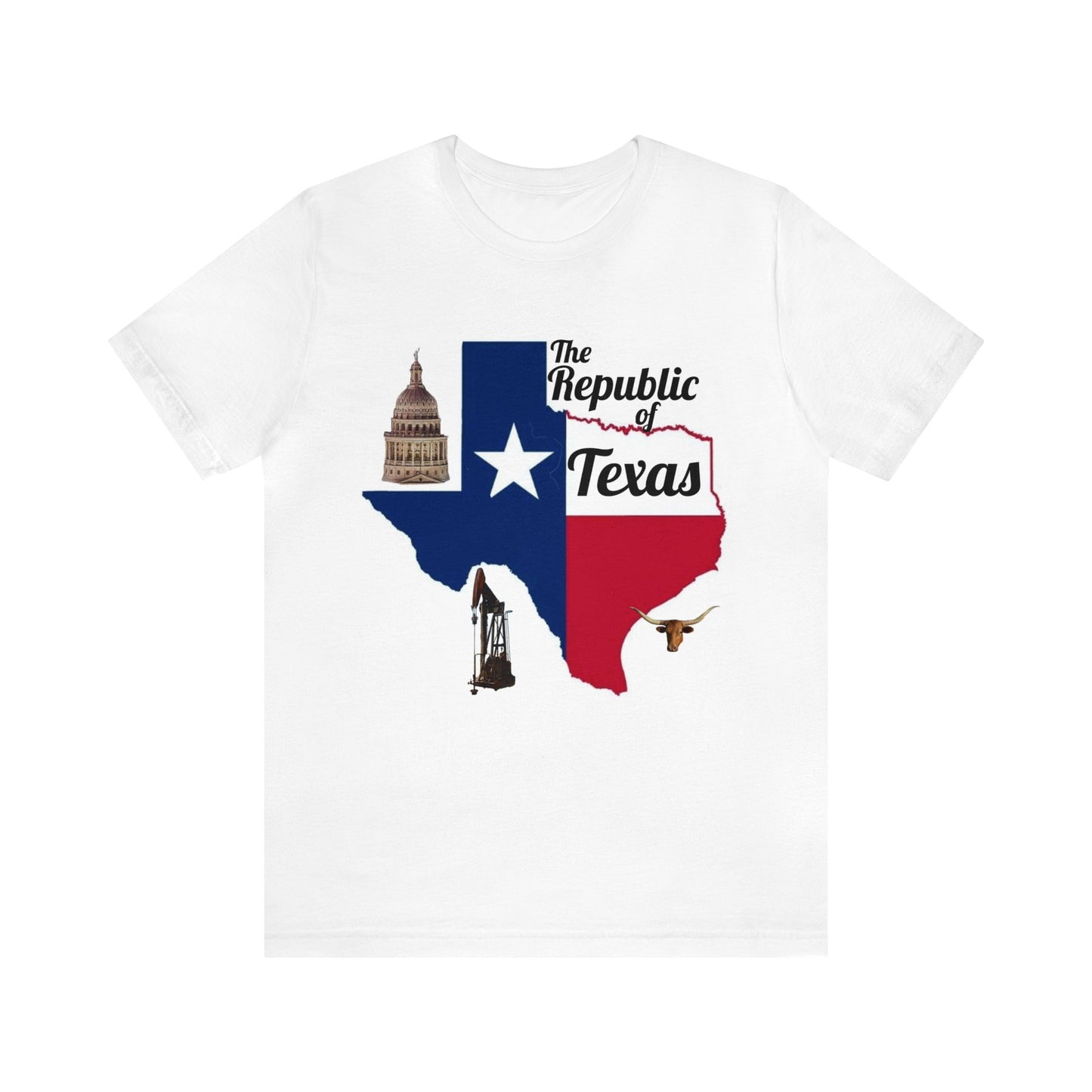 Rebublic of Texas -- Unisex Jersey Short Sleeve Tee