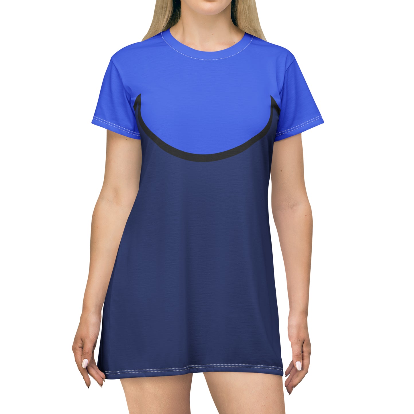 Smiley -- T-Shirt Dress (AOP)