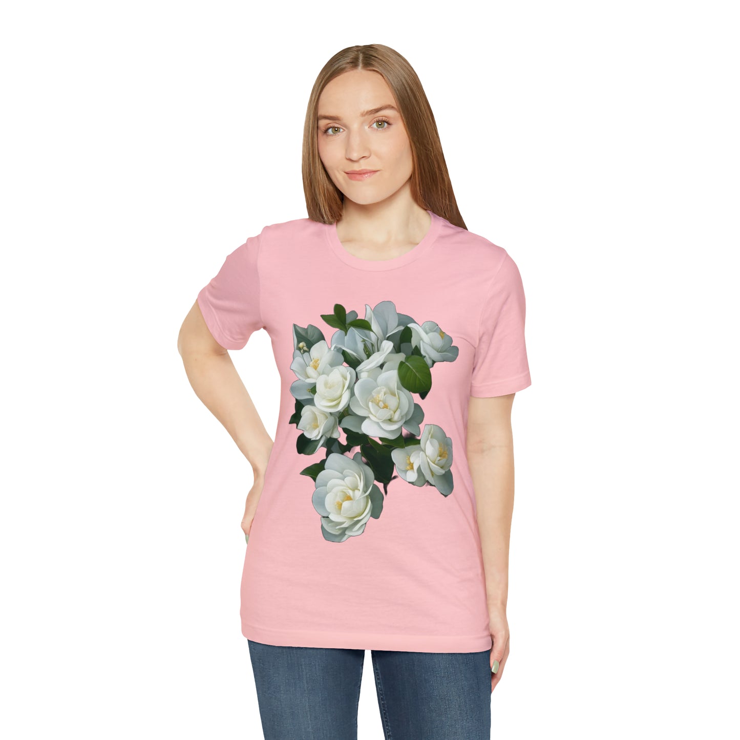 Gardenia -- Unisex Jersey Short Sleeve Tee