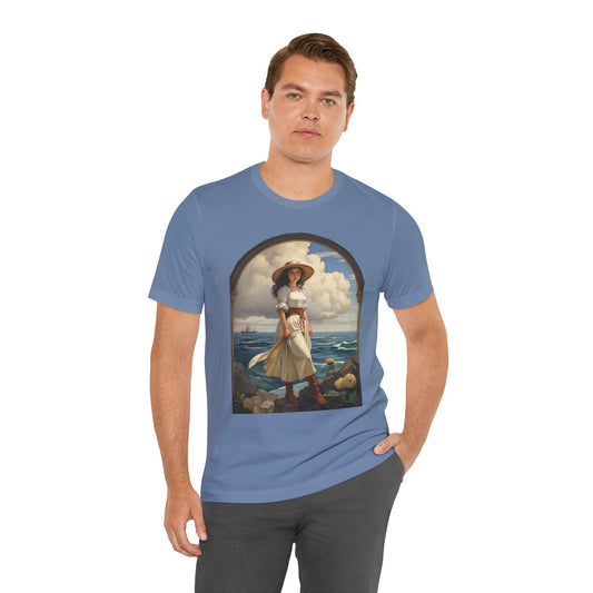 Beachside Unisex Tee - Margaret by the Shore Design