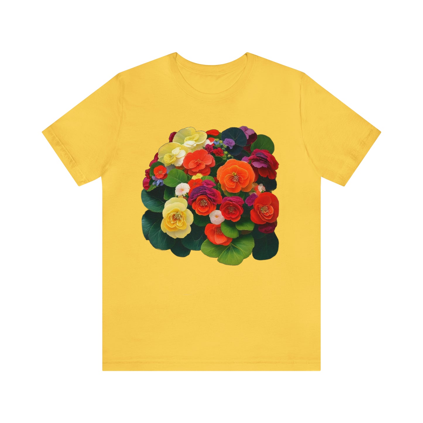 Begonia -- Unisex Jersey Short Sleeve Tee