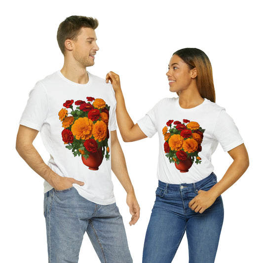 Marigold -- Unisex Jersey Short Sleeve Tee