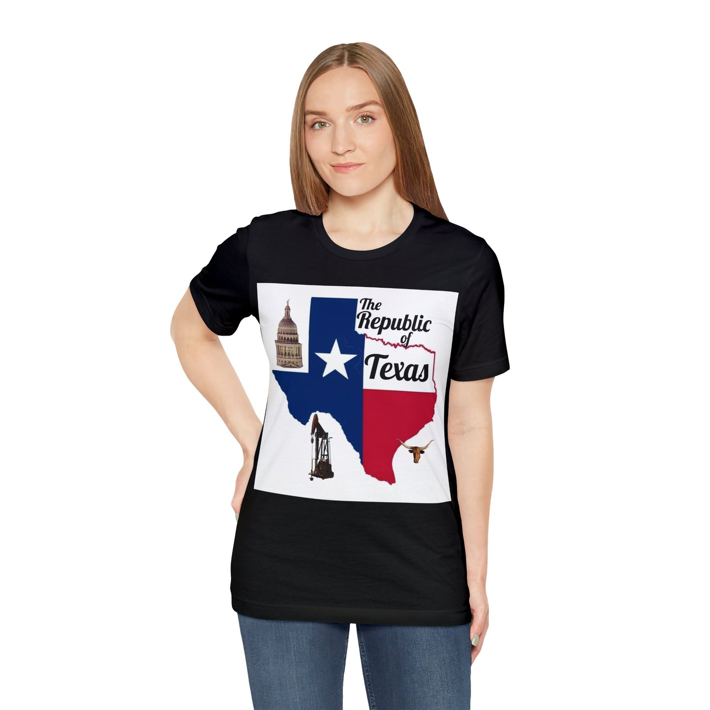 Rebublic of Texas -- Unisex Jersey Short Sleeve Tee