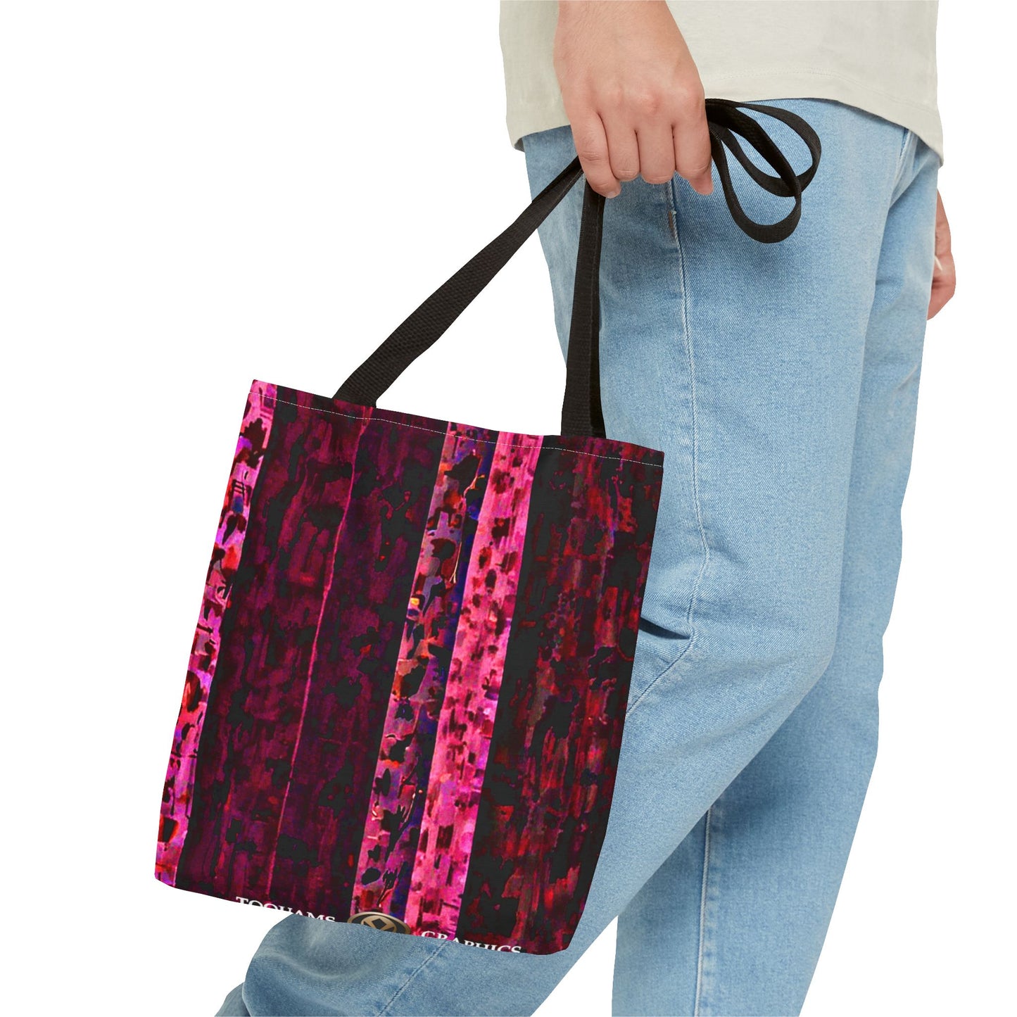 City Streets - Bold Abstract Art Tote Bag - Stylish & Durable for Everyday Use