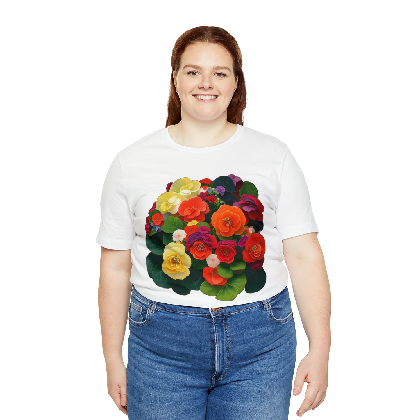 Begonia -- Unisex Jersey Short Sleeve Tee