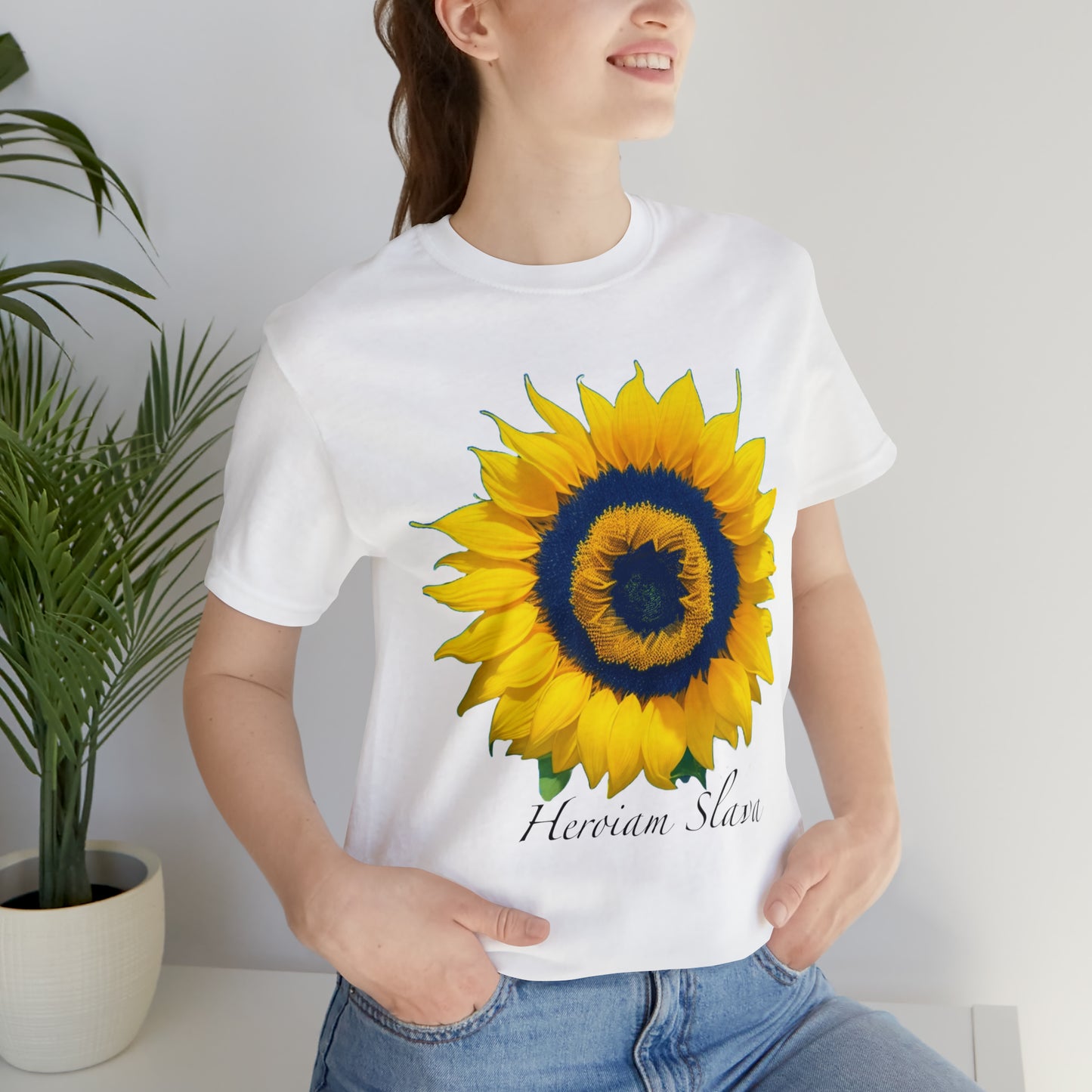 Sunflower HS -- Unisex Jersey Short Sleeve Tee