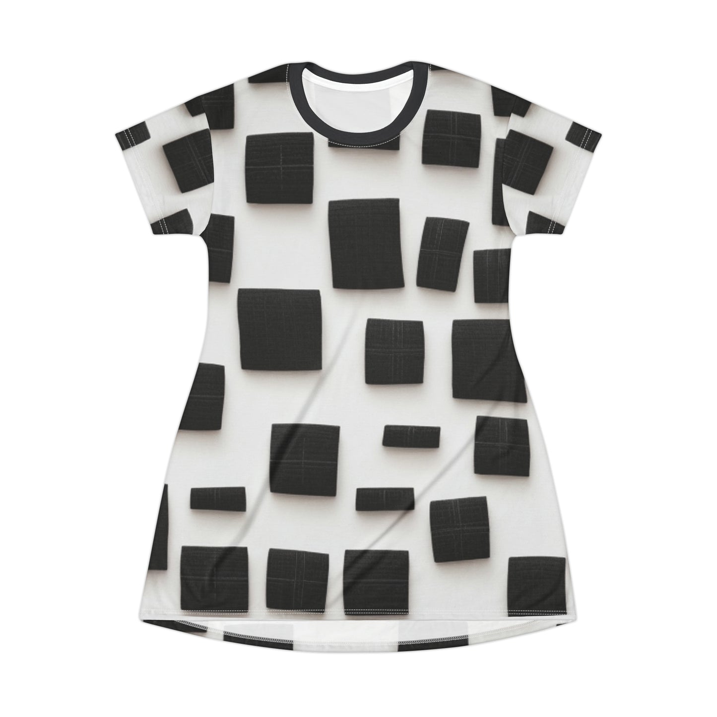 B/W -- T-Shirt Dress (AOP)