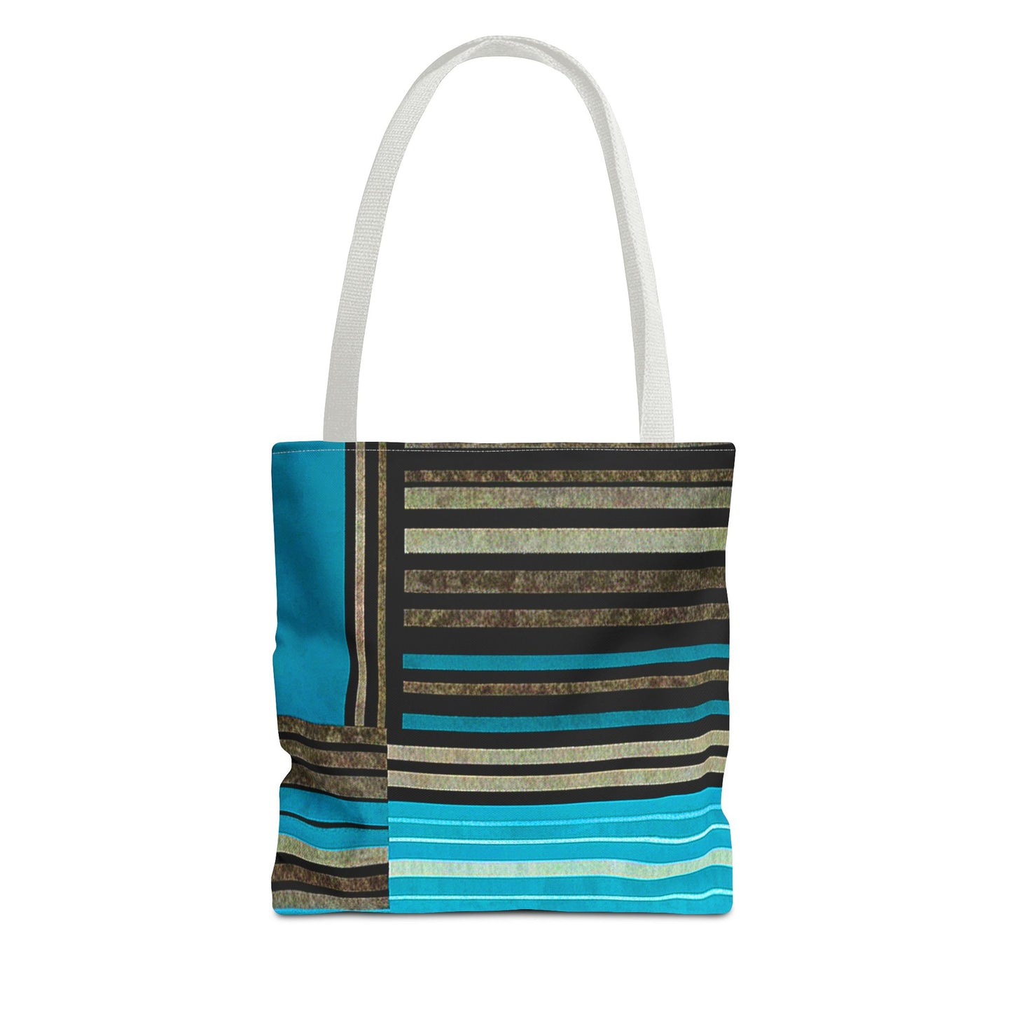 Madison Ave - Stylish Striped Tote Bag - Perfect for Work, Casual Outings & Everyday Use