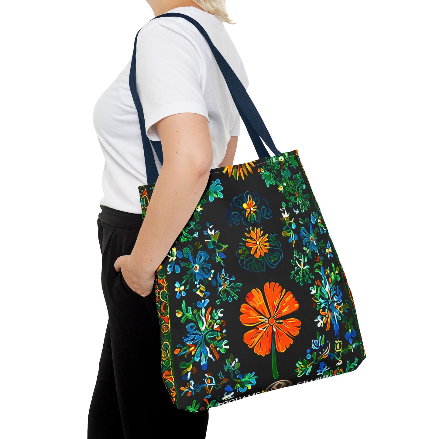 Her House - Vibrant Floral Tote Bag - Perfect for Everyday Use & Special Occasions