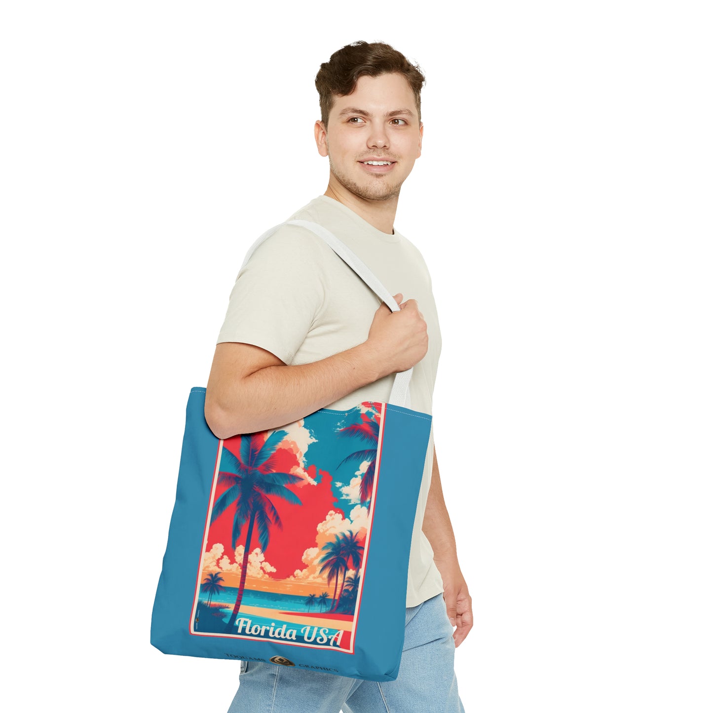 Florida USA Tote Bag (AOP)