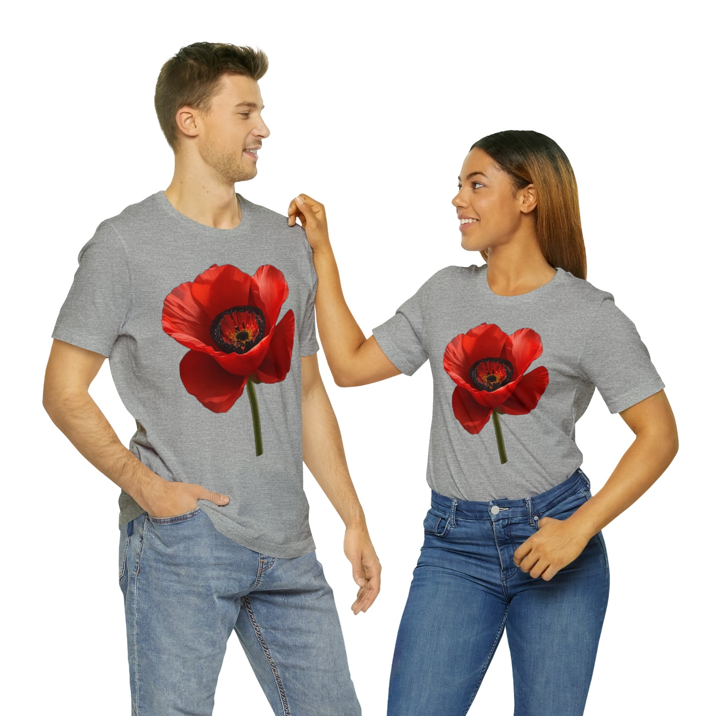 Poppy -- Unisex Jersey Short Sleeve Tee