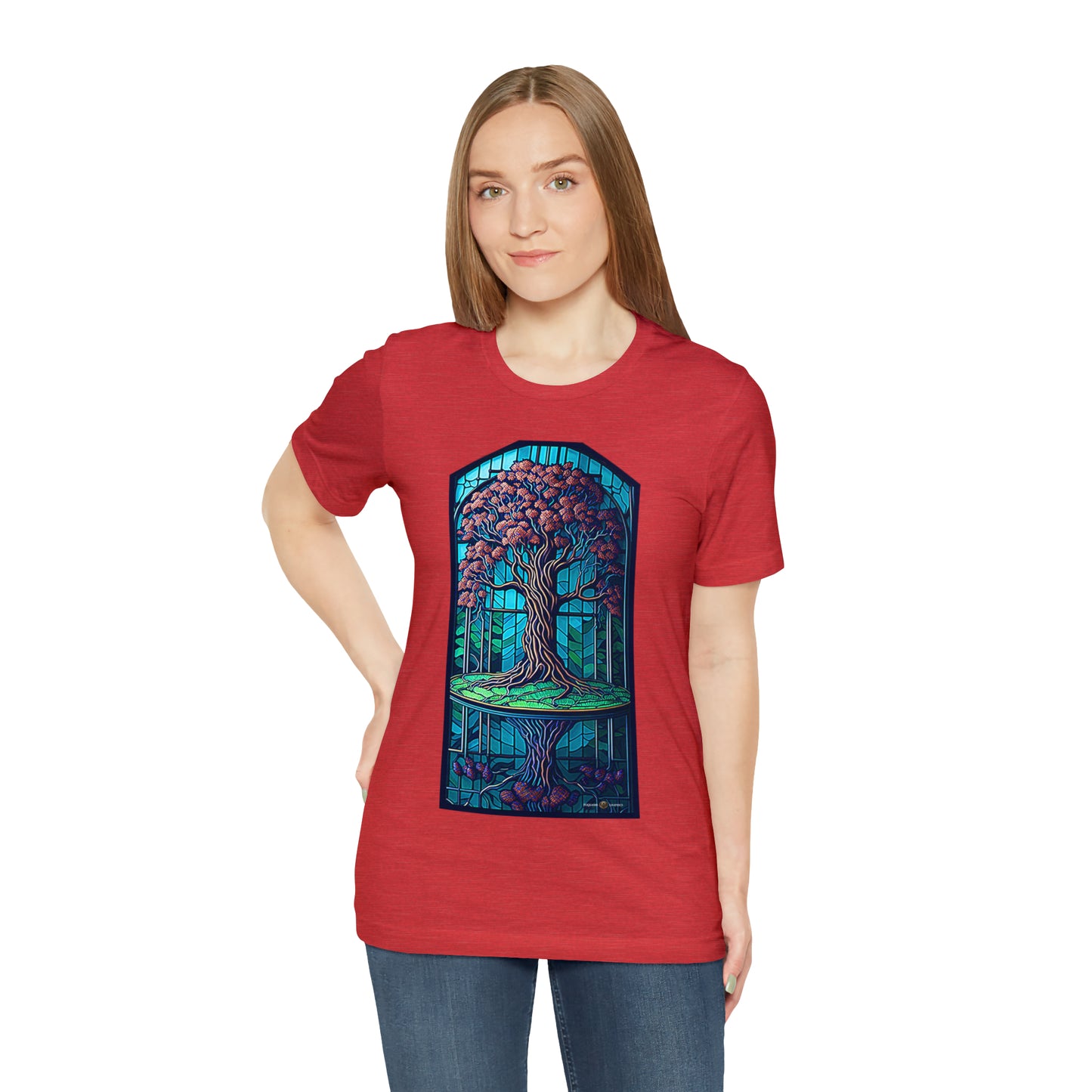 Red Tree -- Unisex Jersey Short Sleeve Tee