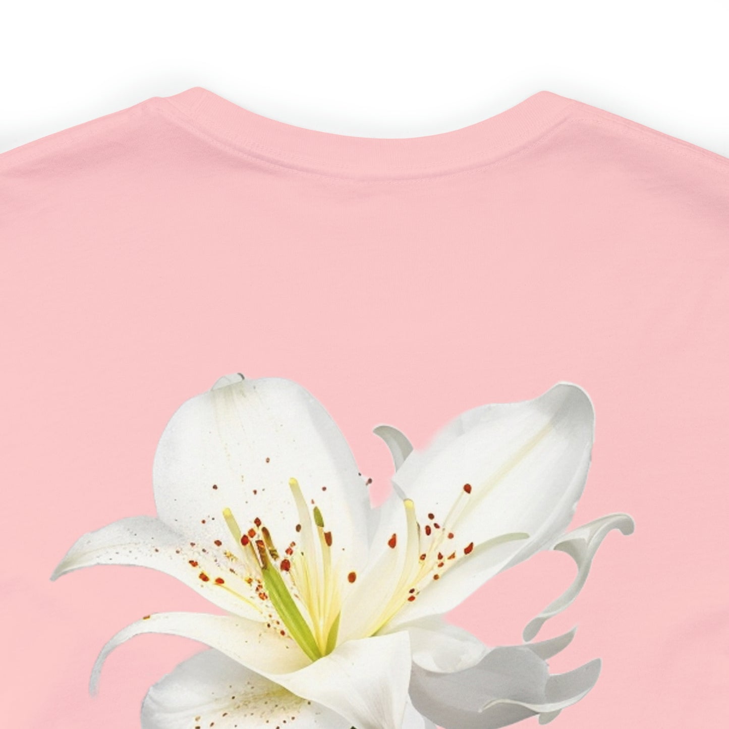 Lily (back) -- Unisex Jersey Short Sleeve Tee