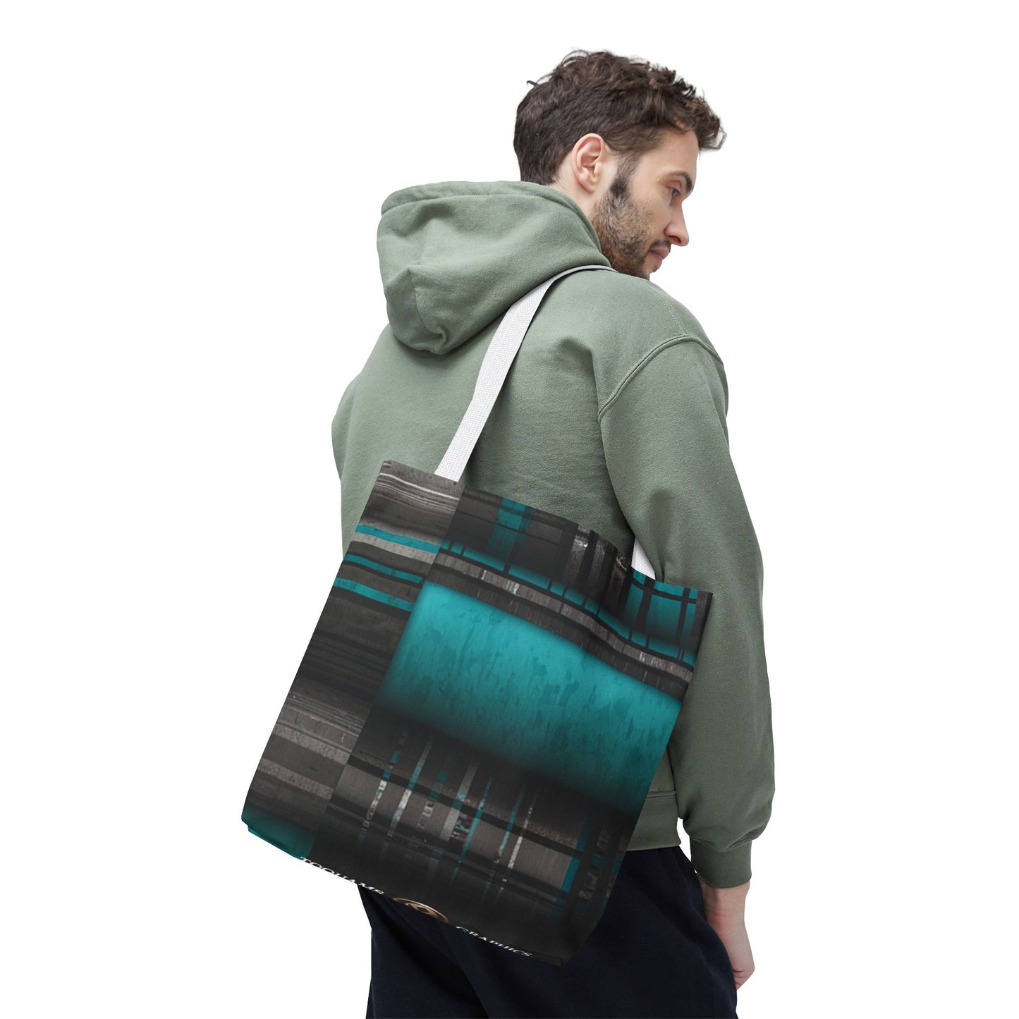 Modern Geometric Tote Bag - Stylish and Functional for Everyday Use