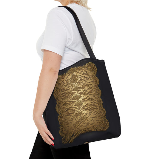 The Road Less Traveled Tote Bag (AOP)