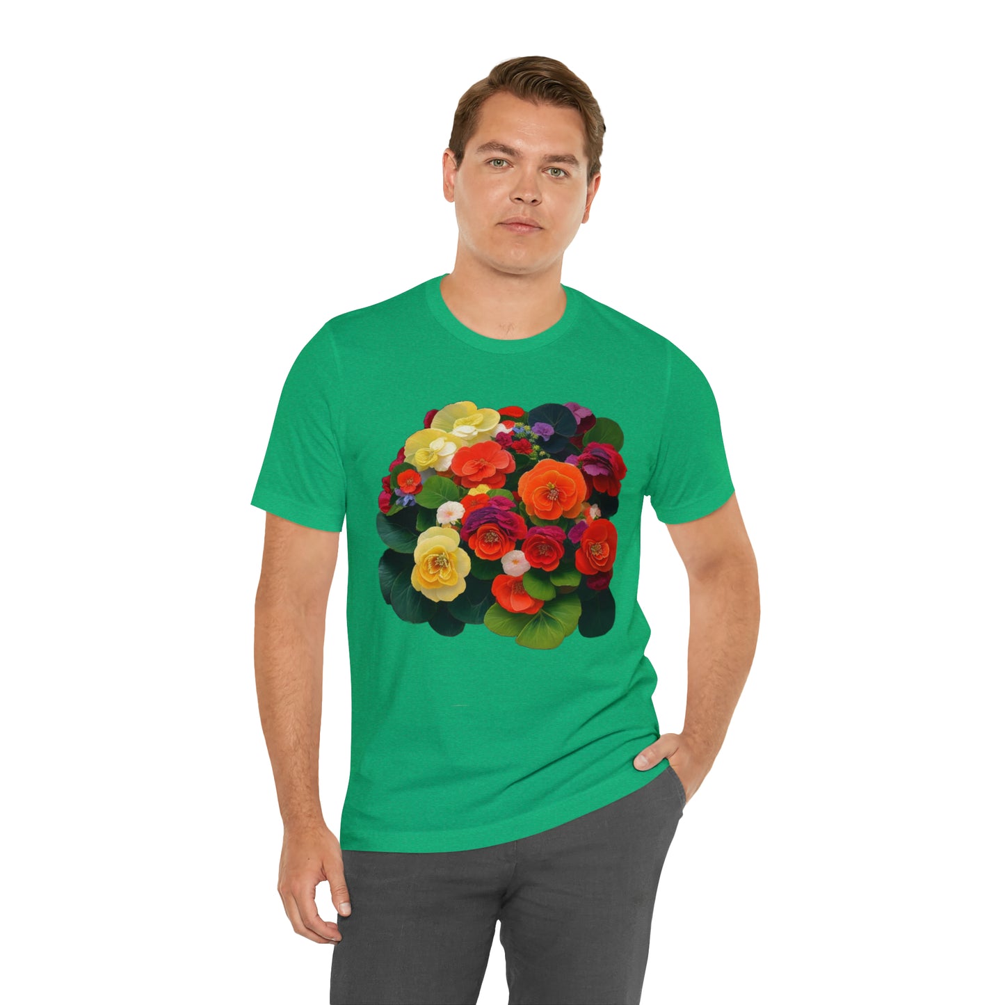 Begonia -- Unisex Jersey Short Sleeve Tee