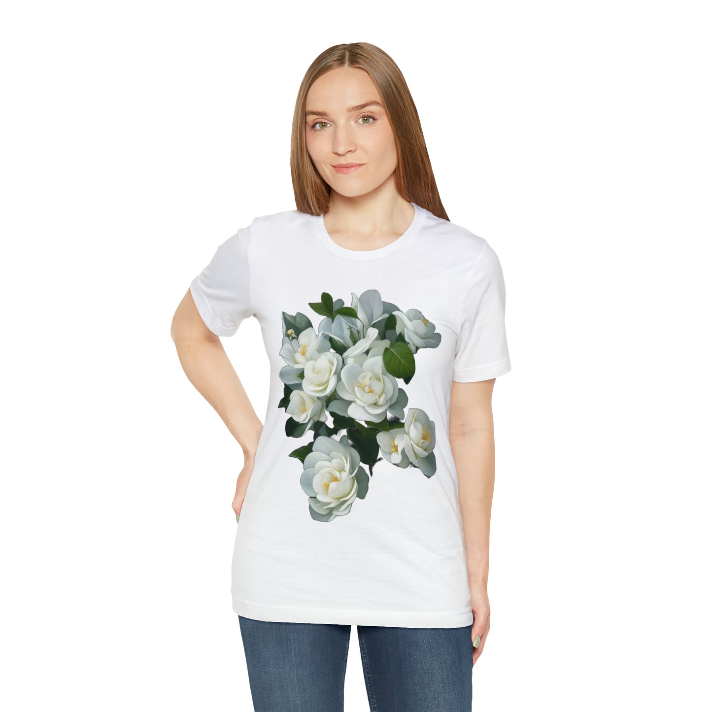 Gardenia -- Unisex Jersey Short Sleeve Tee