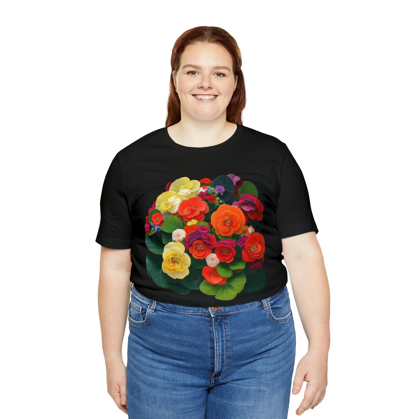 Begonia -- Unisex Jersey Short Sleeve Tee