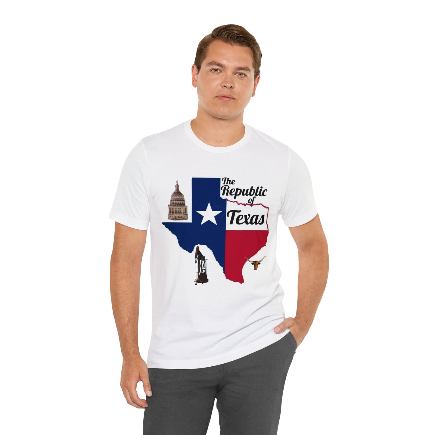 Rebublic of Texas -- Unisex Jersey Short Sleeve Tee