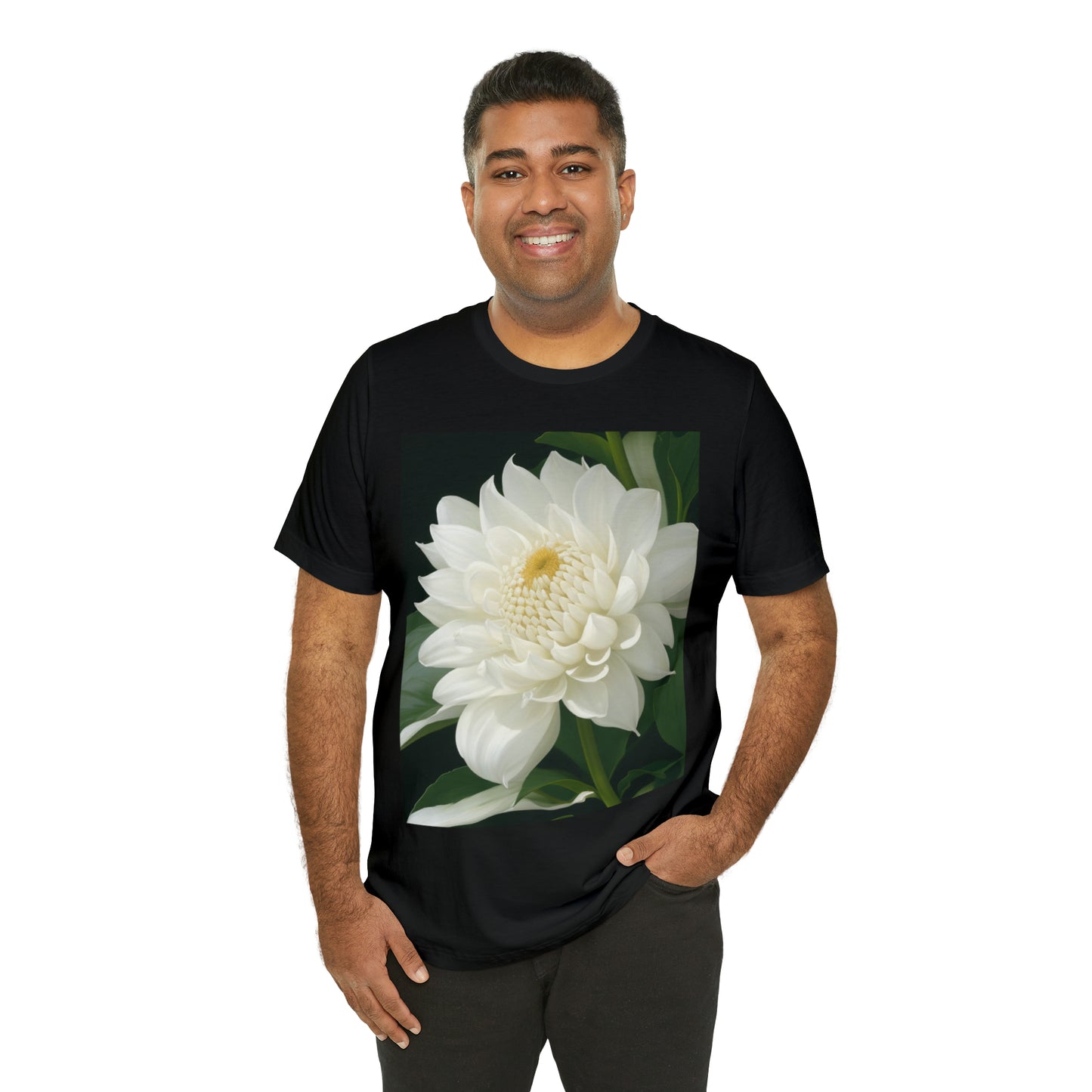 Dahlia -- Unisex Jersey Short Sleeve Tee