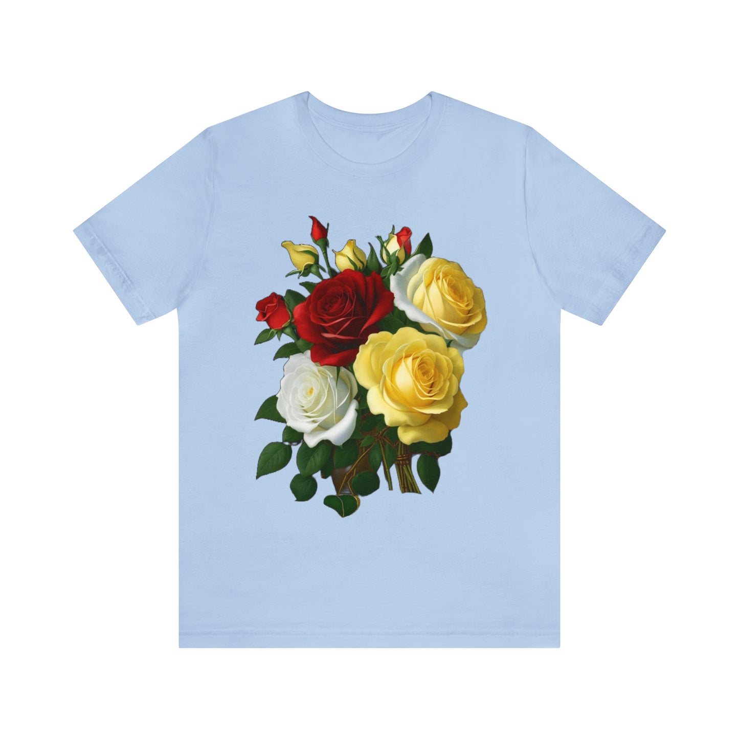 Roses -- Unisex Jersey Short Sleeve Tee