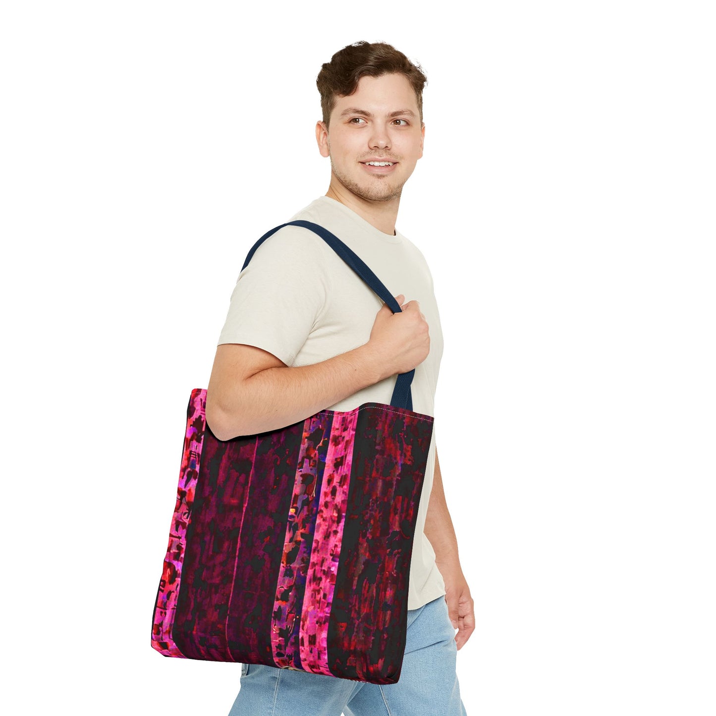 City Streets - Bold Abstract Art Tote Bag - Stylish & Durable for Everyday Use