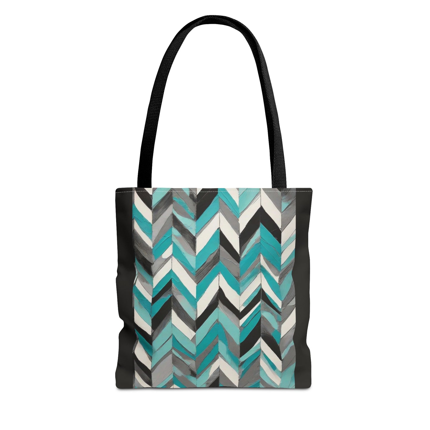 Chevron& Block Tote Bag (AOP)