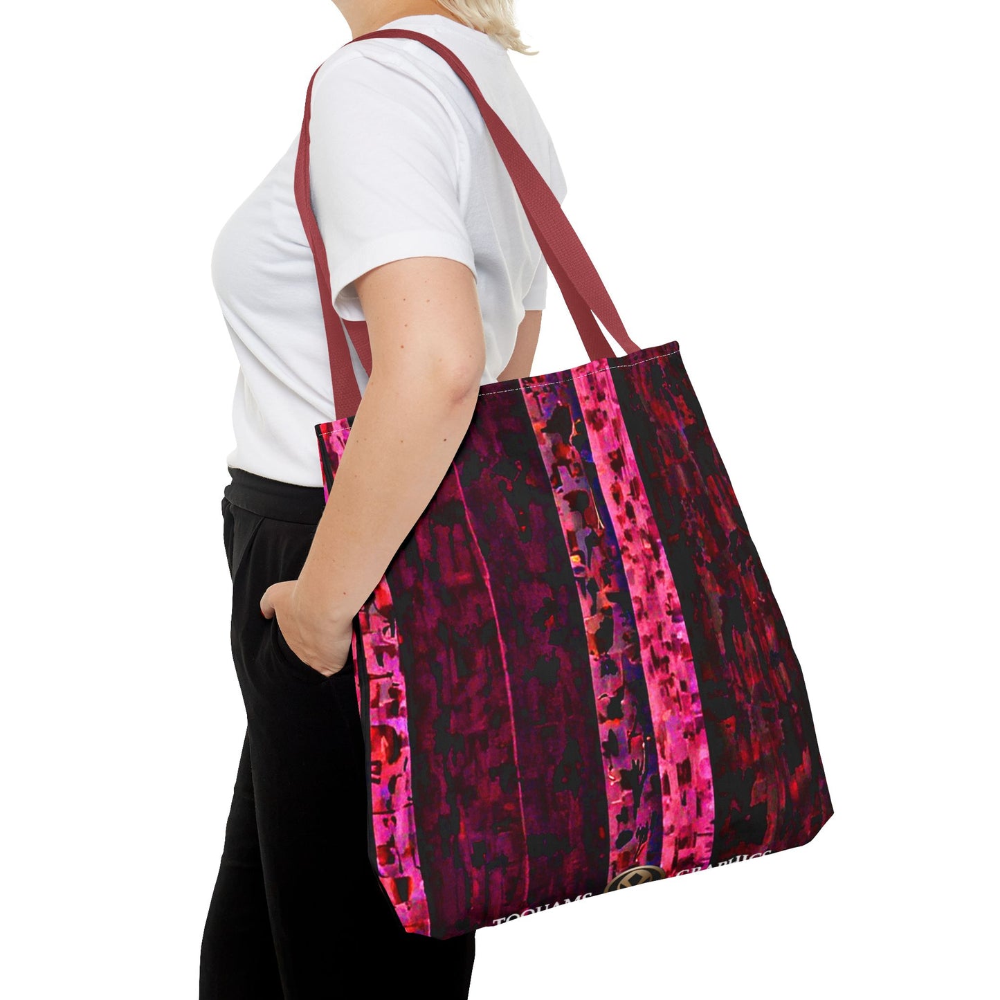 City Streets - Bold Abstract Art Tote Bag - Stylish & Durable for Everyday Use