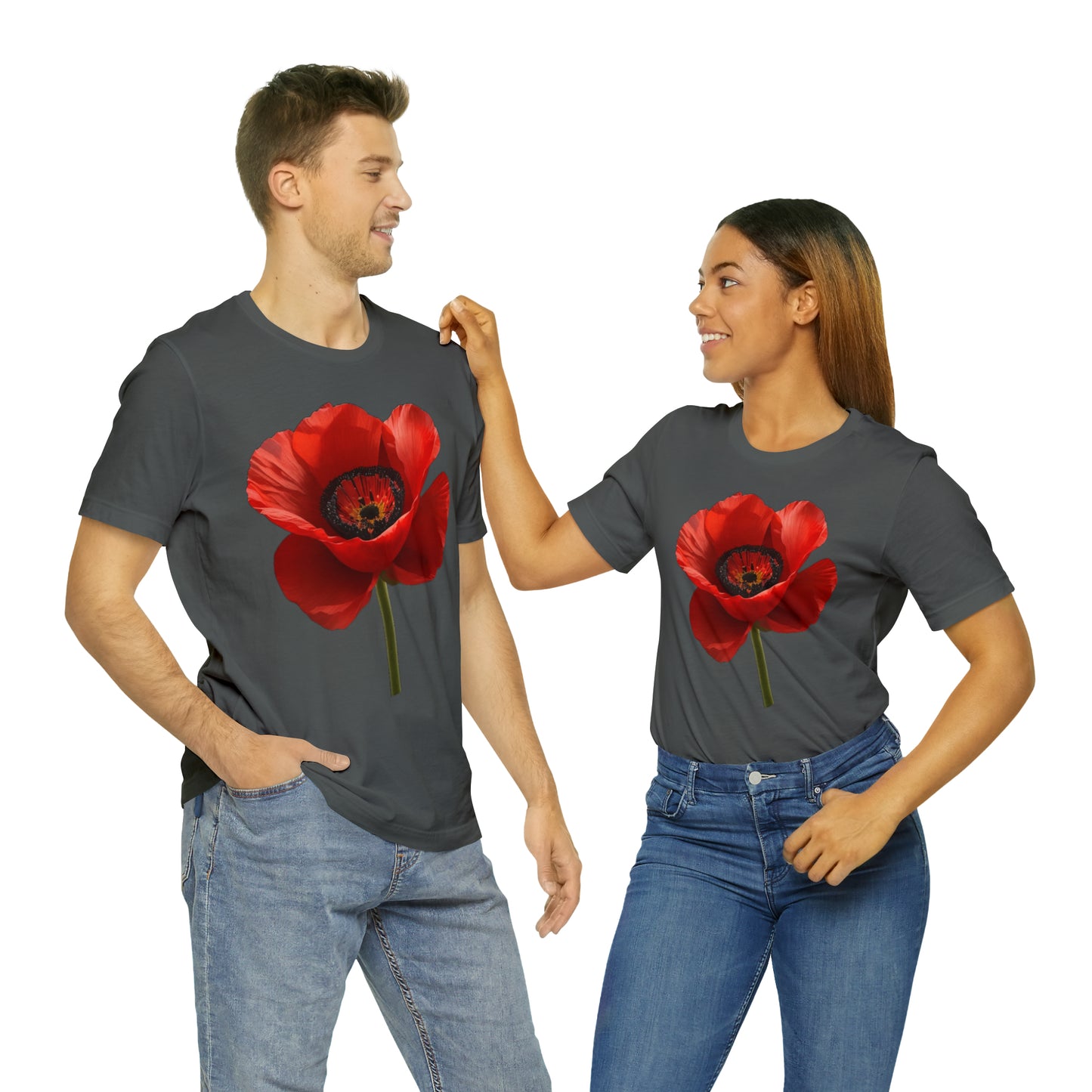 Poppy -- Unisex Jersey Short Sleeve Tee