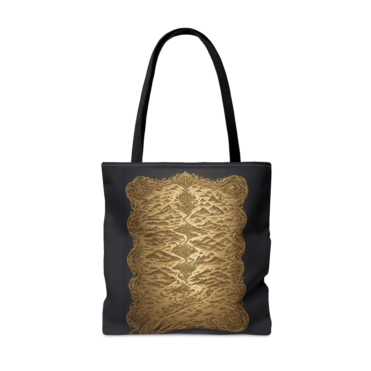 The Road Less Traveled Tote Bag (AOP)