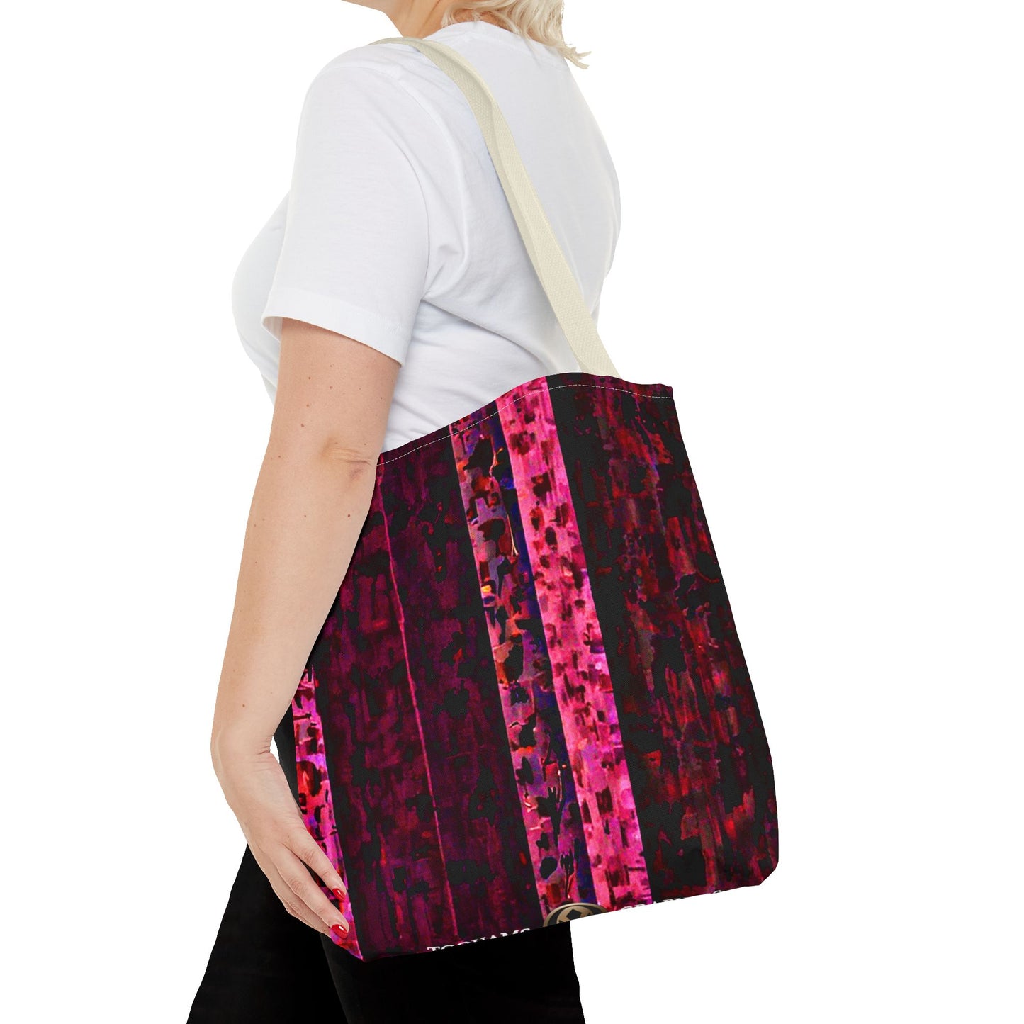 City Streets - Bold Abstract Art Tote Bag - Stylish & Durable for Everyday Use