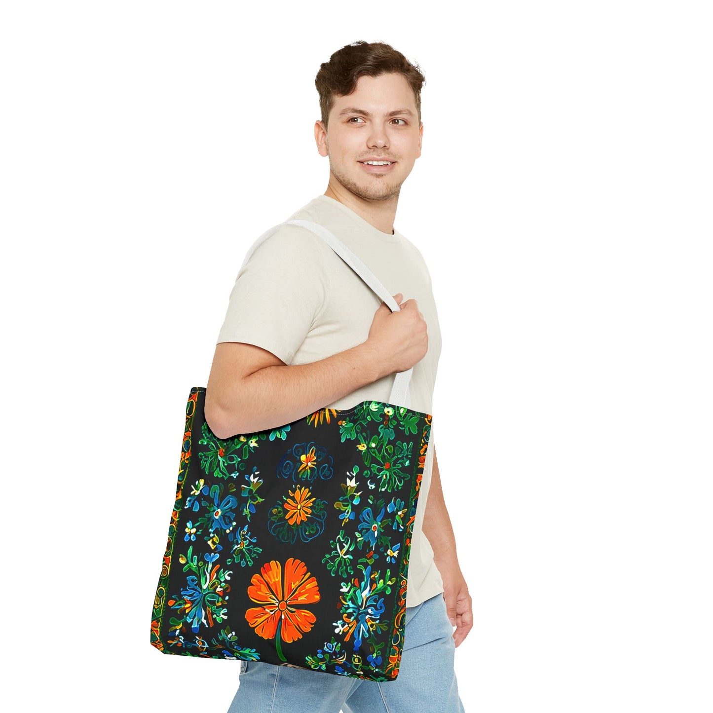 Her House - Vibrant Floral Tote Bag - Perfect for Everyday Use & Special Occasions