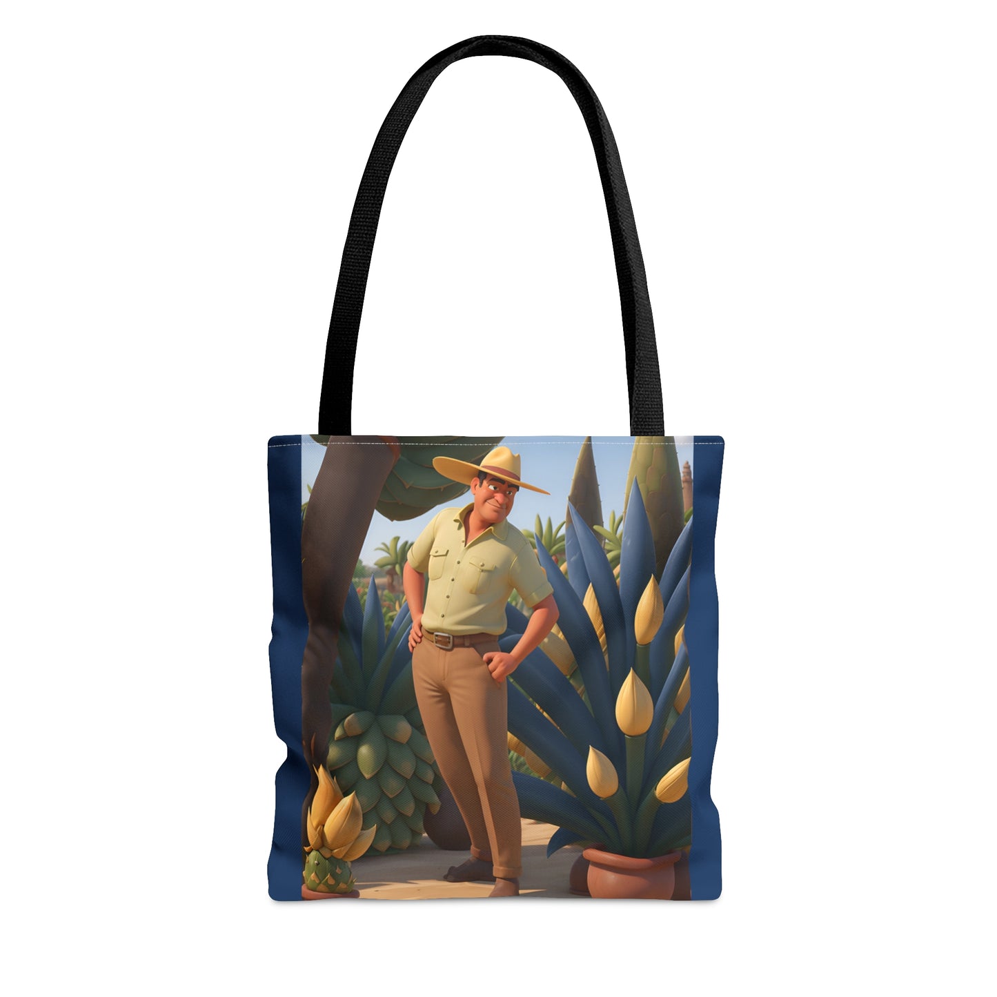 Blue Agave Tote Bag (AOP)